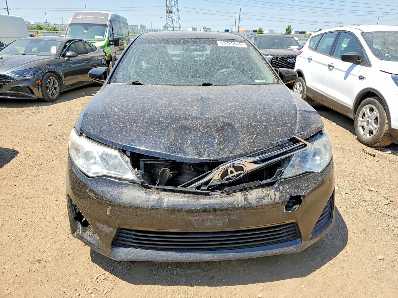 2012 Toyota Camry Le Black vin: 4T4BF1FK2CR189285