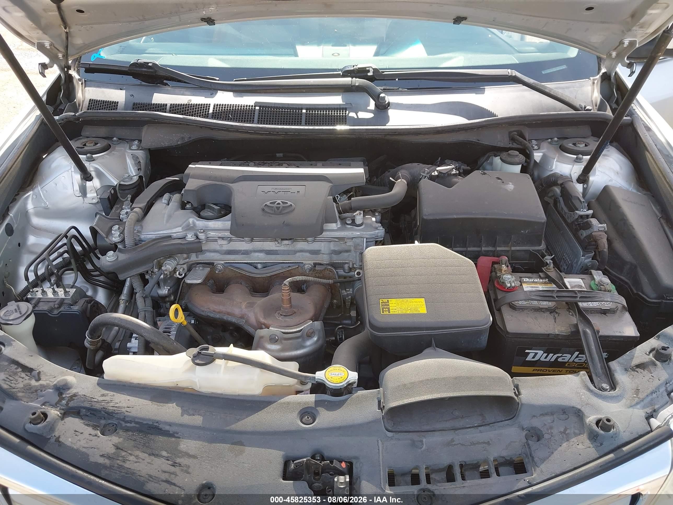 2012 Toyota Camry Le Silver vin: 4T4BF1FK2CR199170