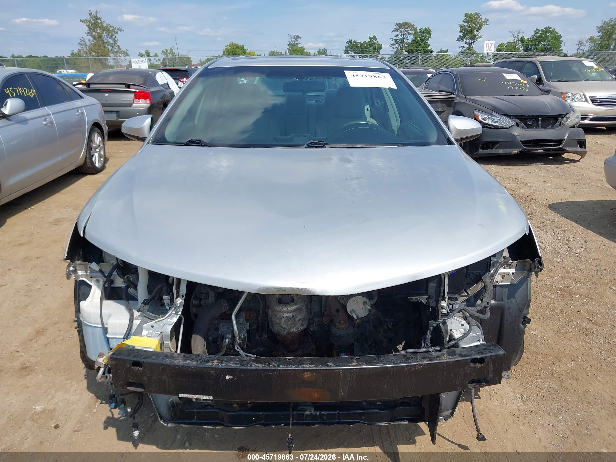 2012 Toyota Camry Xle Серебряный vin: 4T4BF1FK2CR205906