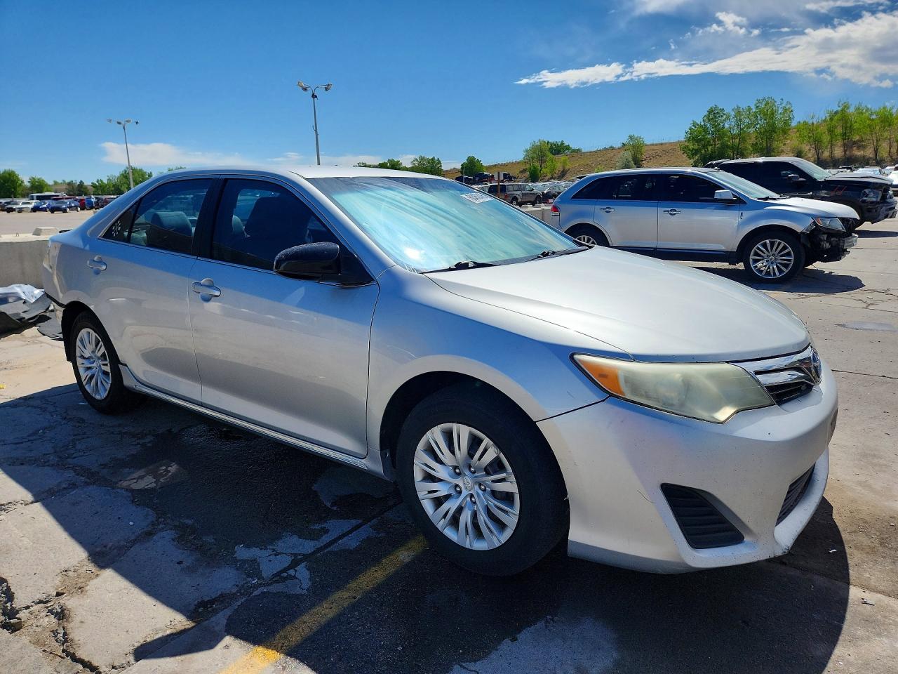 2012 Toyota Camry Le Silver vin: 4T4BF1FK2CR212435