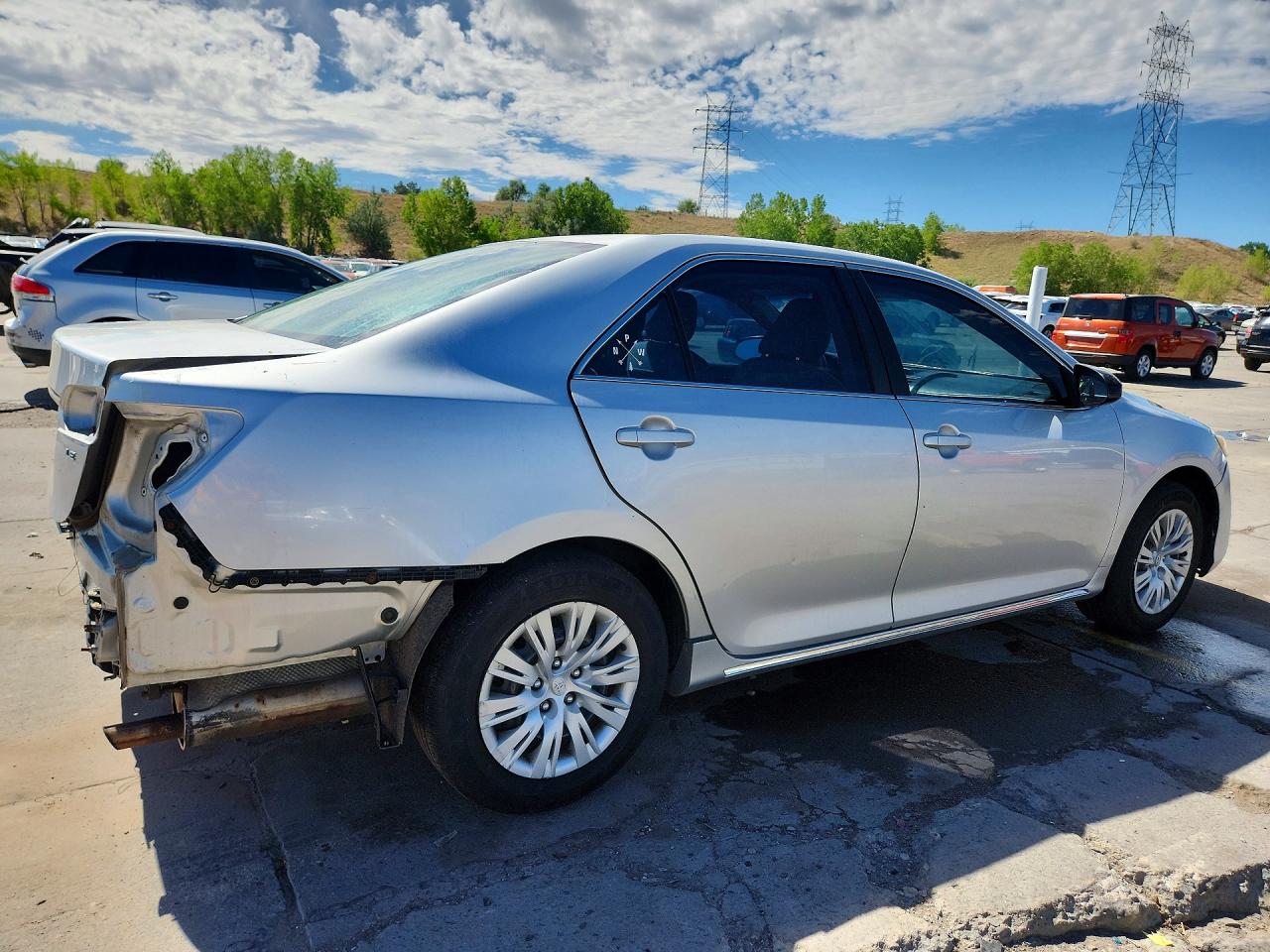 2012 Toyota Camry Le Silver vin: 4T4BF1FK2CR212435