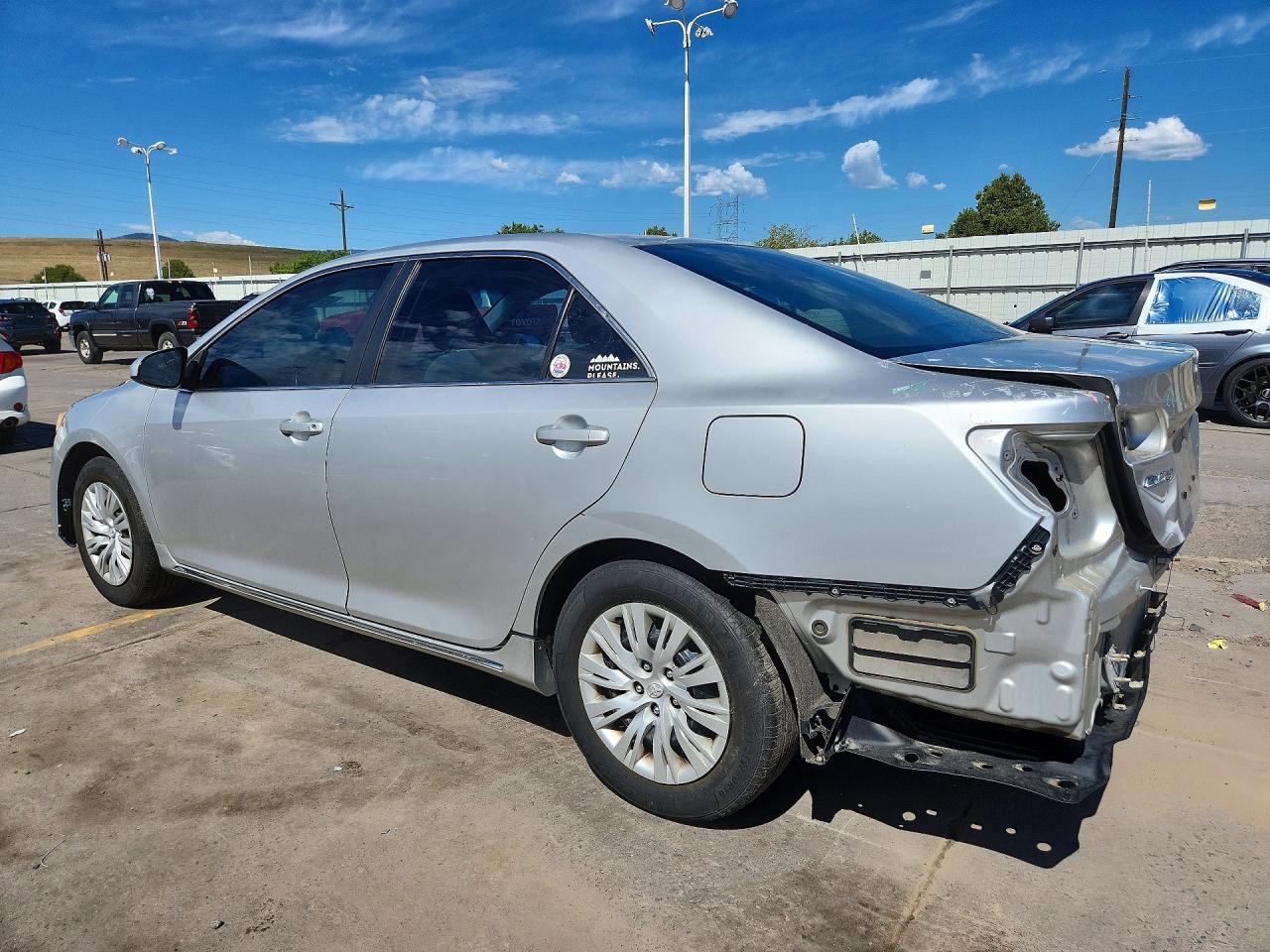 2012 Toyota Camry Le Silver vin: 4T4BF1FK2CR212435