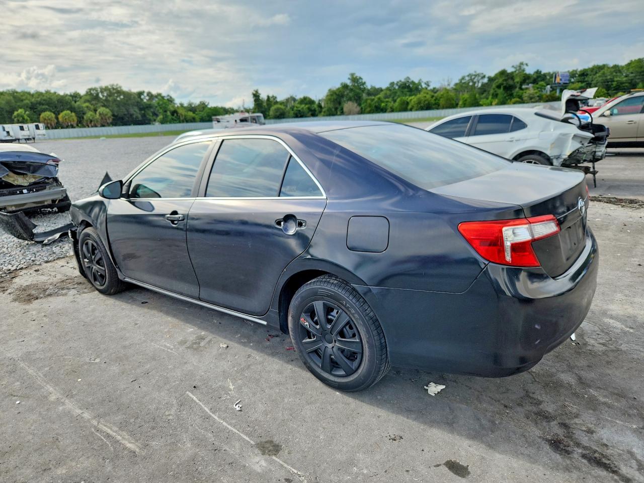 2012 Toyota Camry Le Черный vin: 4T4BF1FK2CR223869