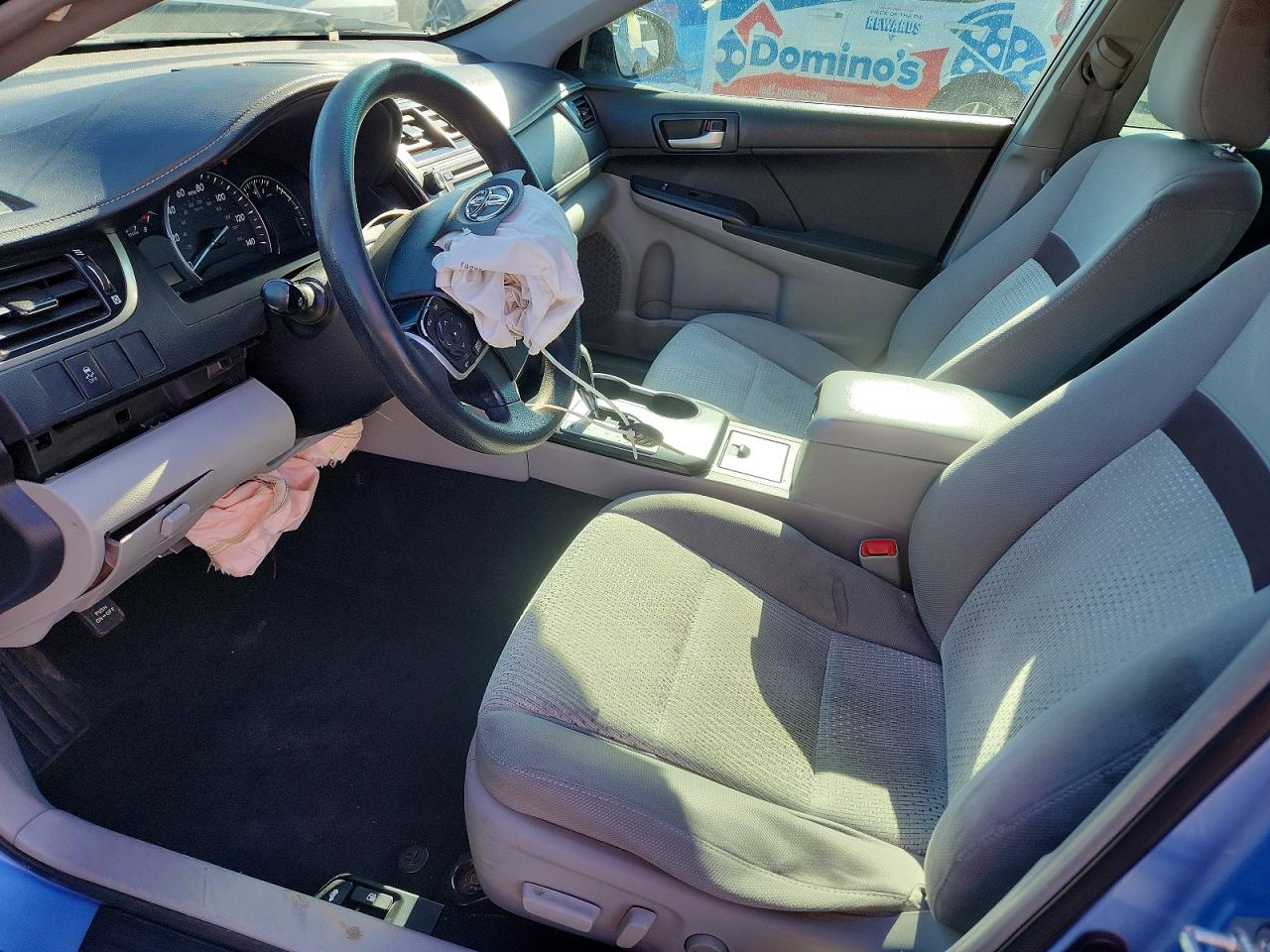 2012 Toyota Camry Le Blue vin: 4T4BF1FK2CR237187