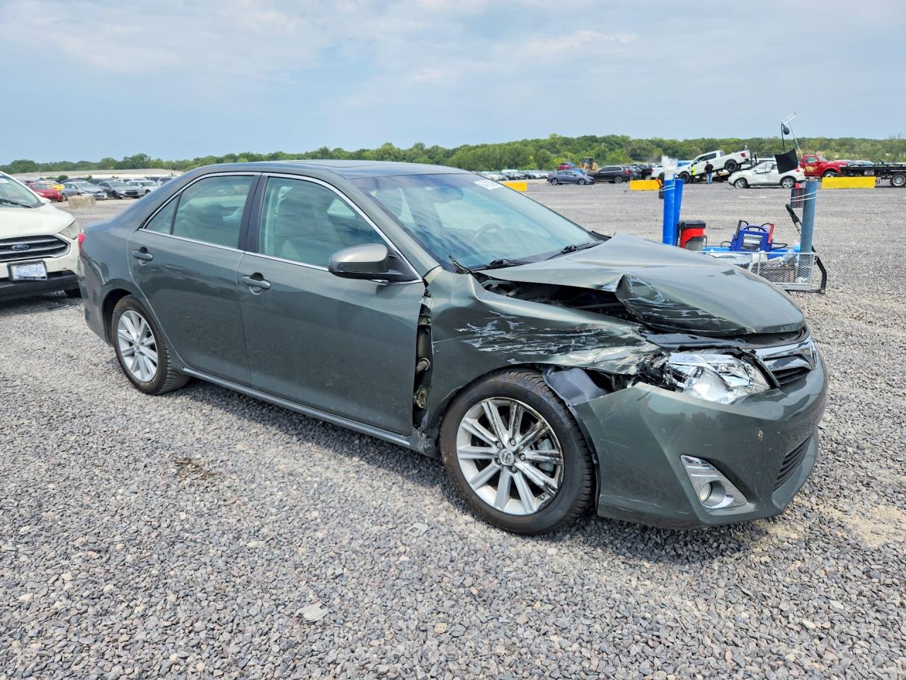 2012 Toyota Camry Xle Green vin: 4T4BF1FK2CR240381