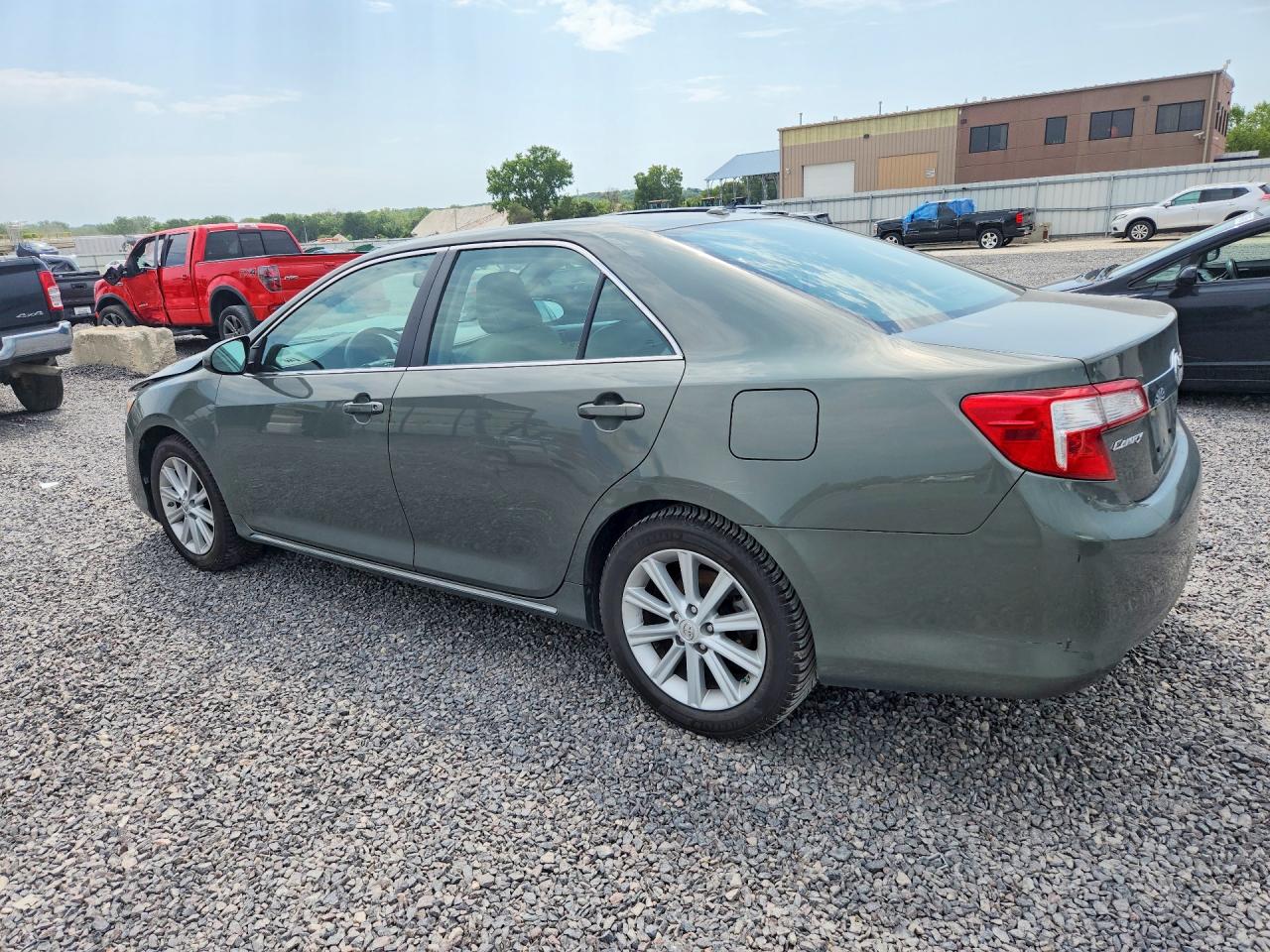2012 Toyota Camry Xle Green vin: 4T4BF1FK2CR240381