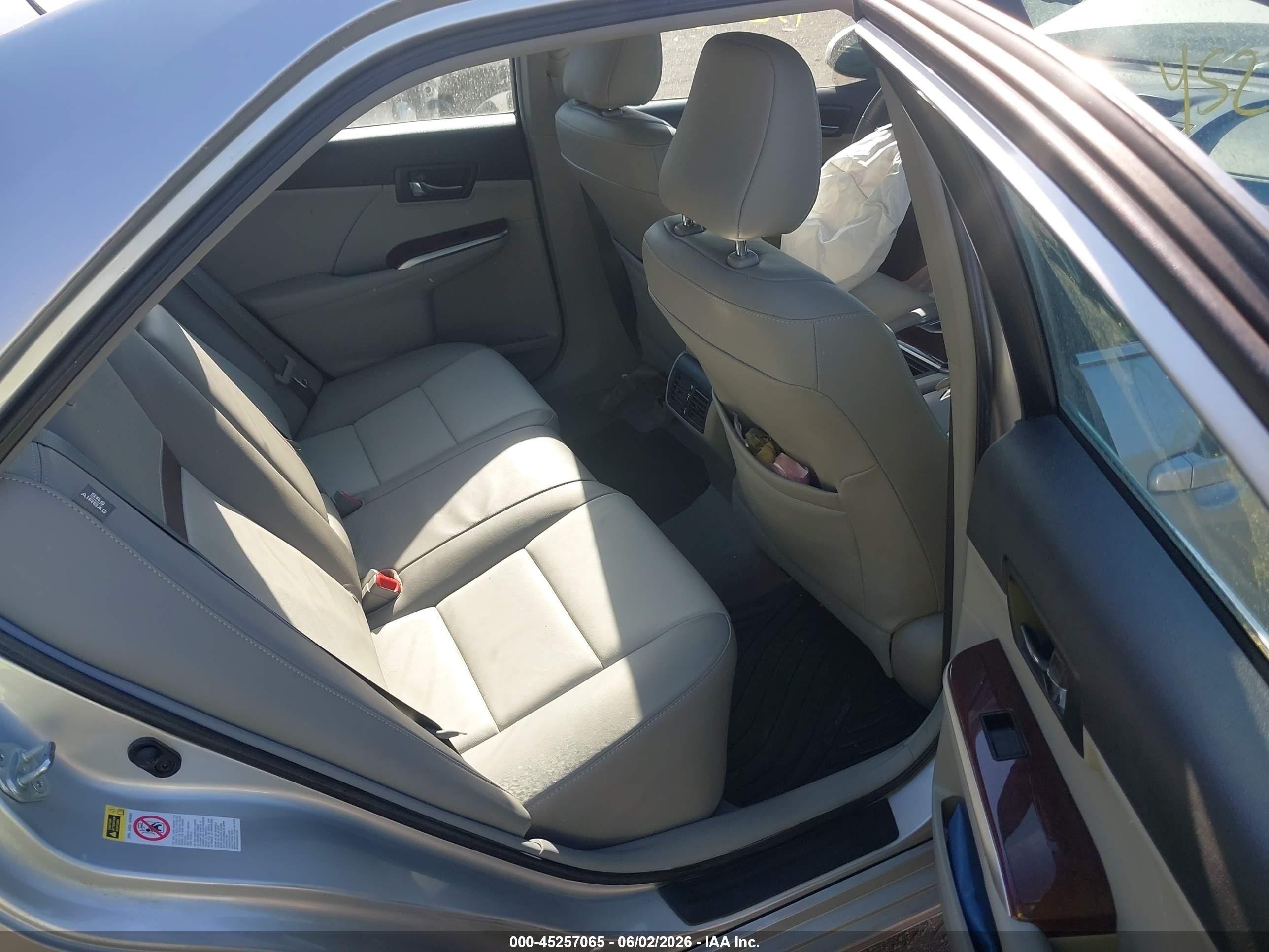 2012 Toyota Camry Xle Серебряный vin: 4T4BF1FK2CR241482
