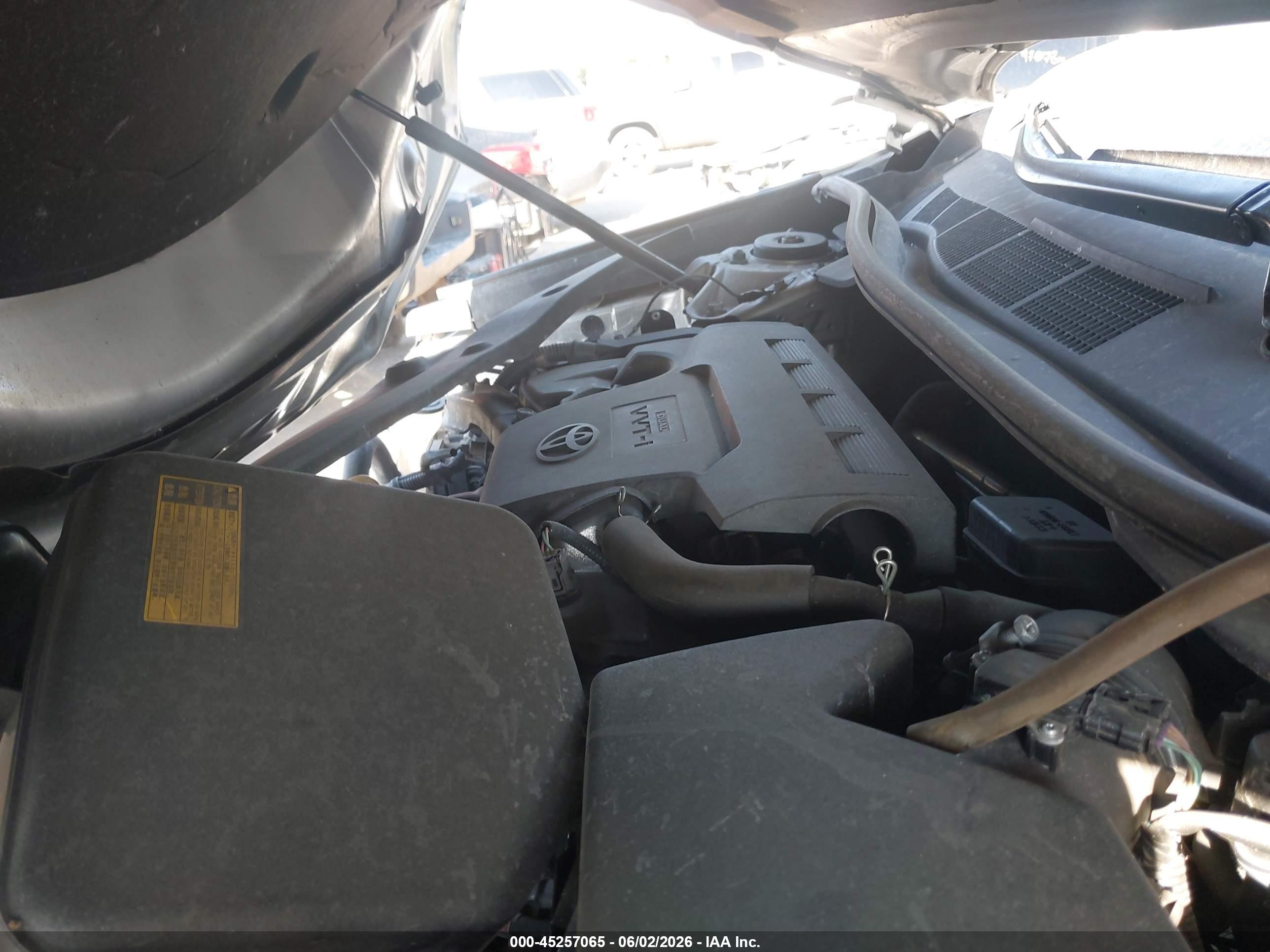 2012 Toyota Camry Xle Серебряный vin: 4T4BF1FK2CR241482