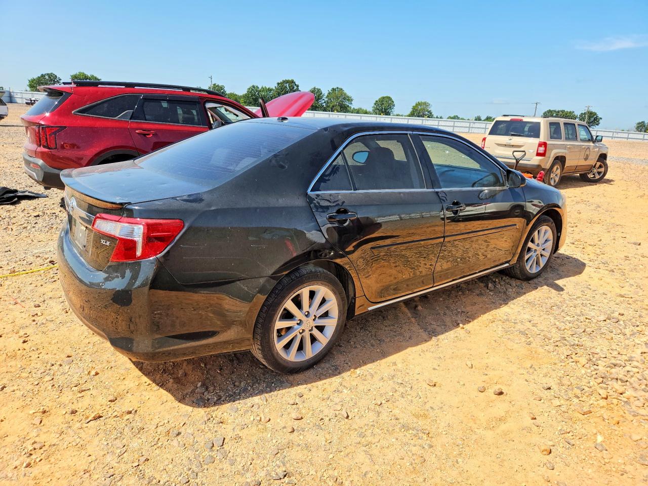 2012 Toyota Camry Xle Black vin: 4T4BF1FK2CR243913