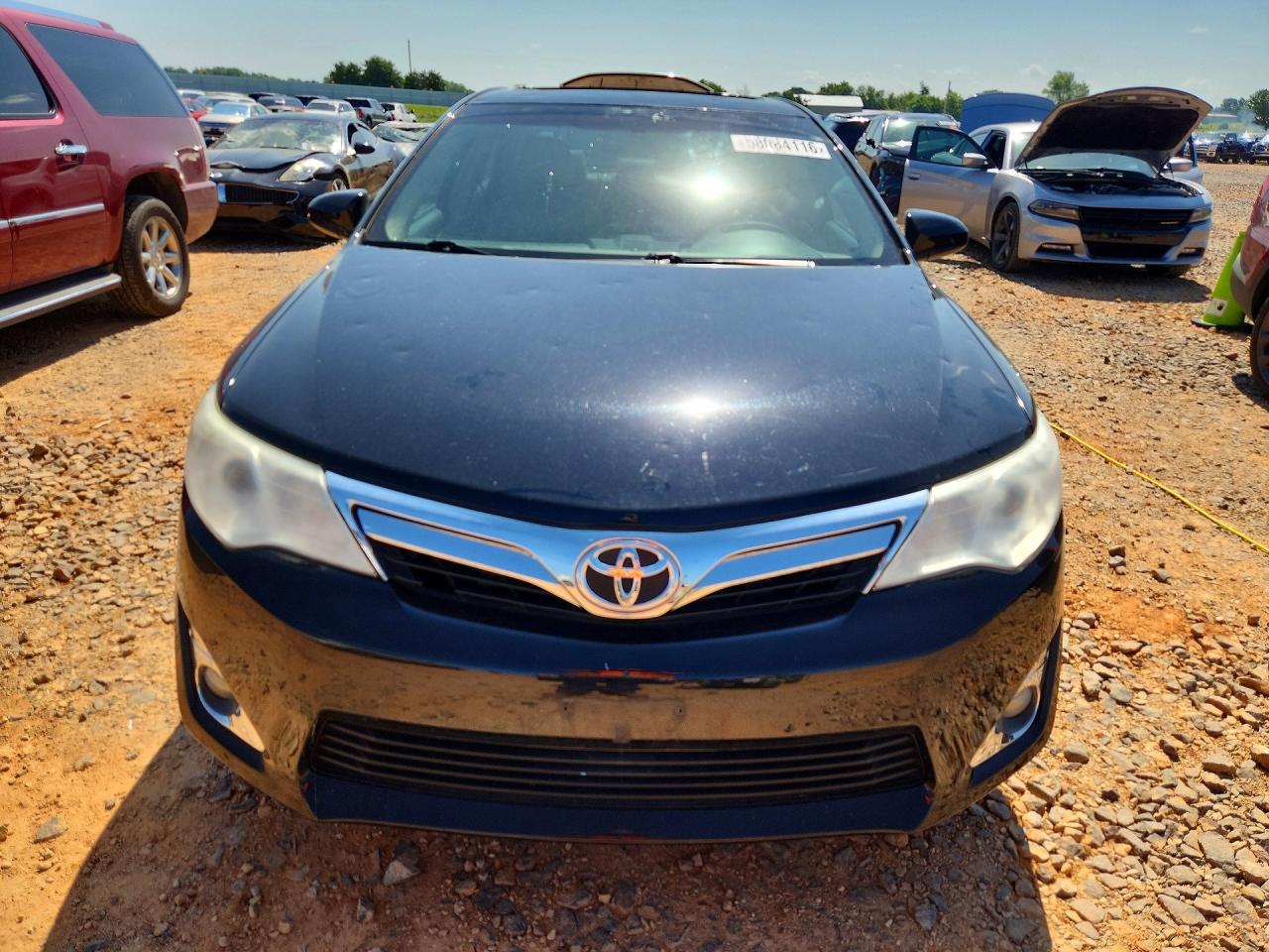 2012 Toyota Camry Xle Black vin: 4T4BF1FK2CR243913
