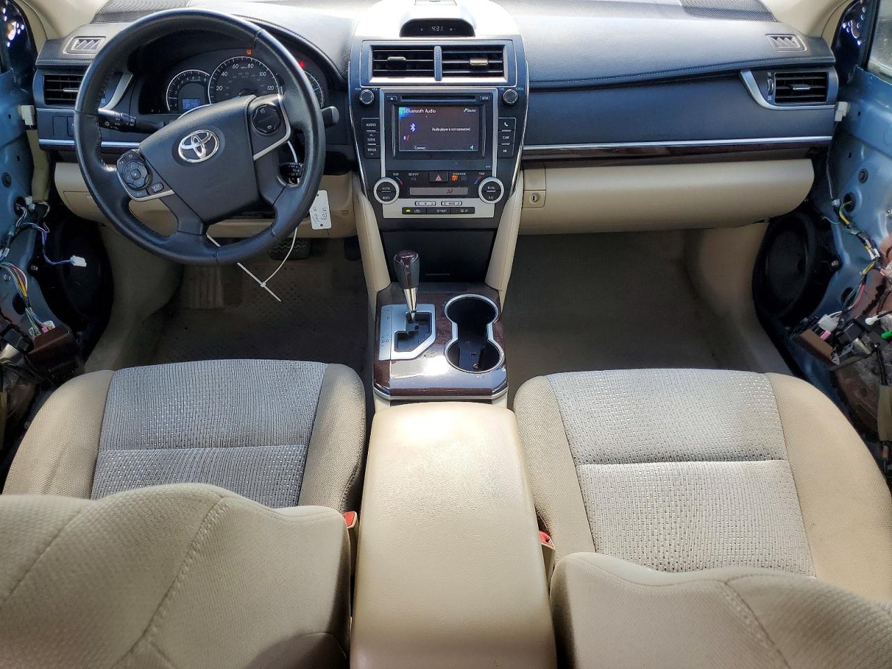 2012 Toyota Camry Xle Blue vin: 4T4BF1FK2CR249694