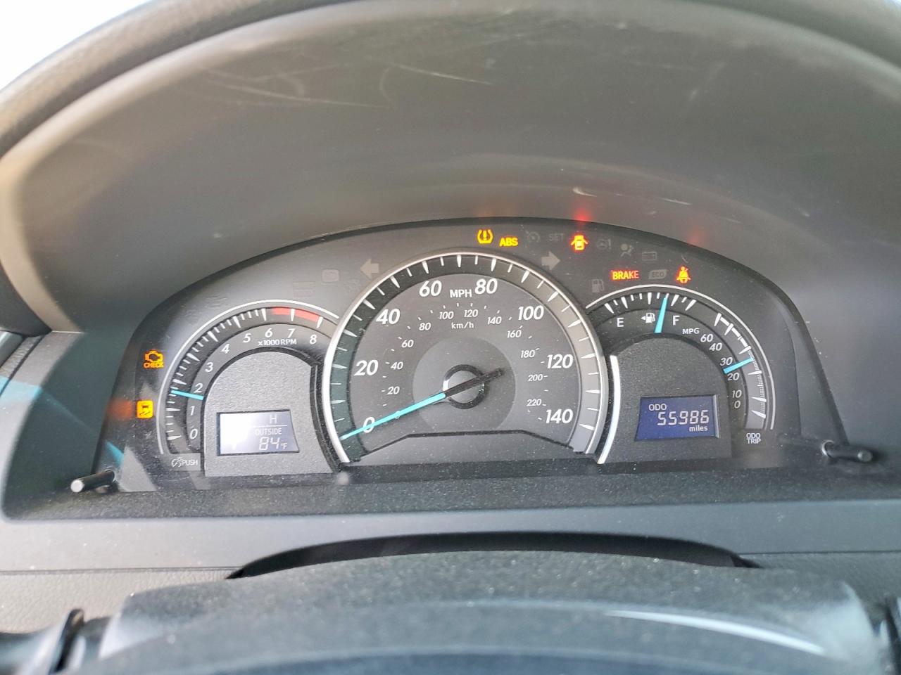 2012 Toyota Camry Le Серебряный vin: 4T4BF1FK2CR265698