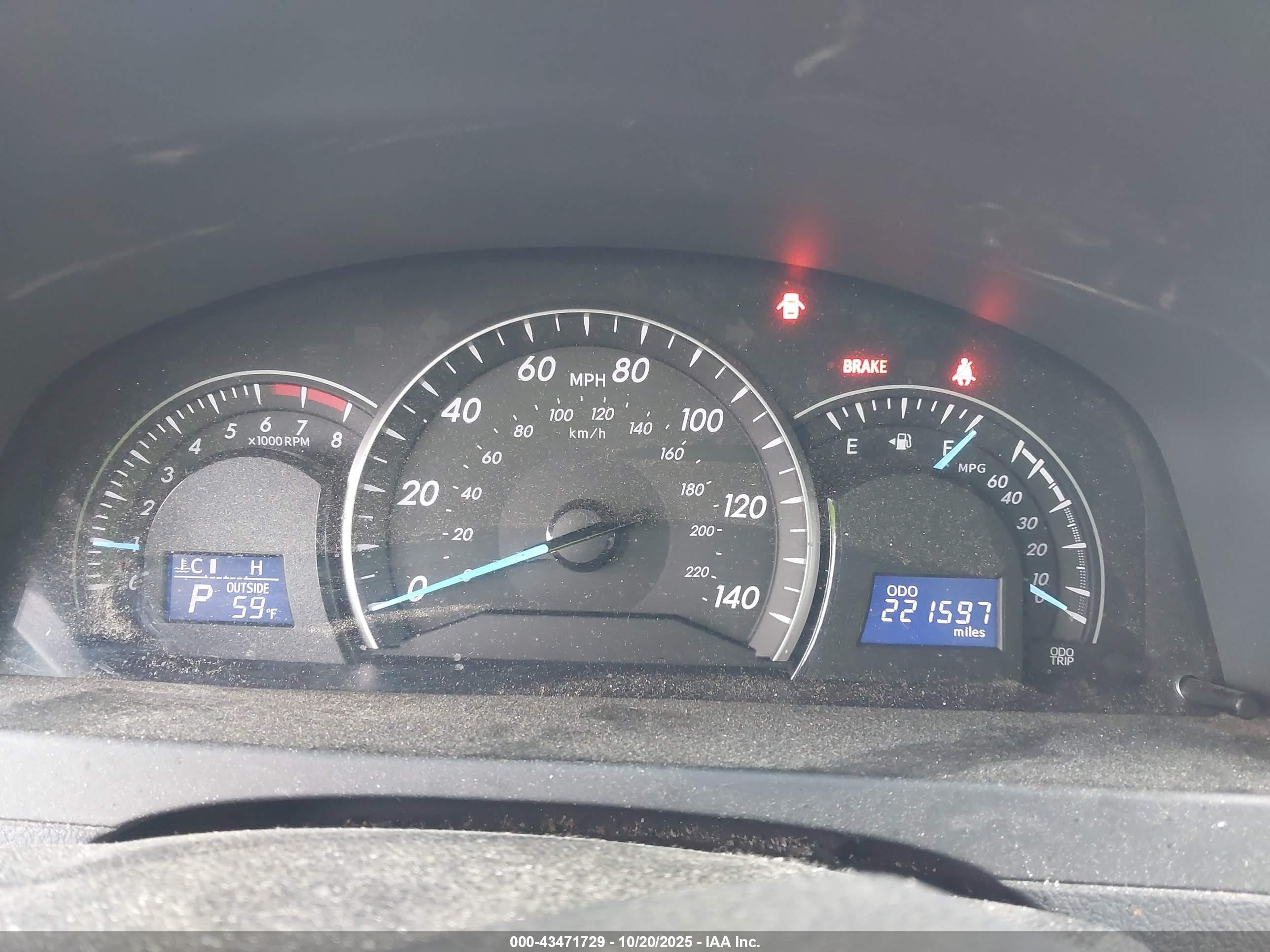 2012 Toyota Camry Le Black vin: 4T4BF1FK2CR268164