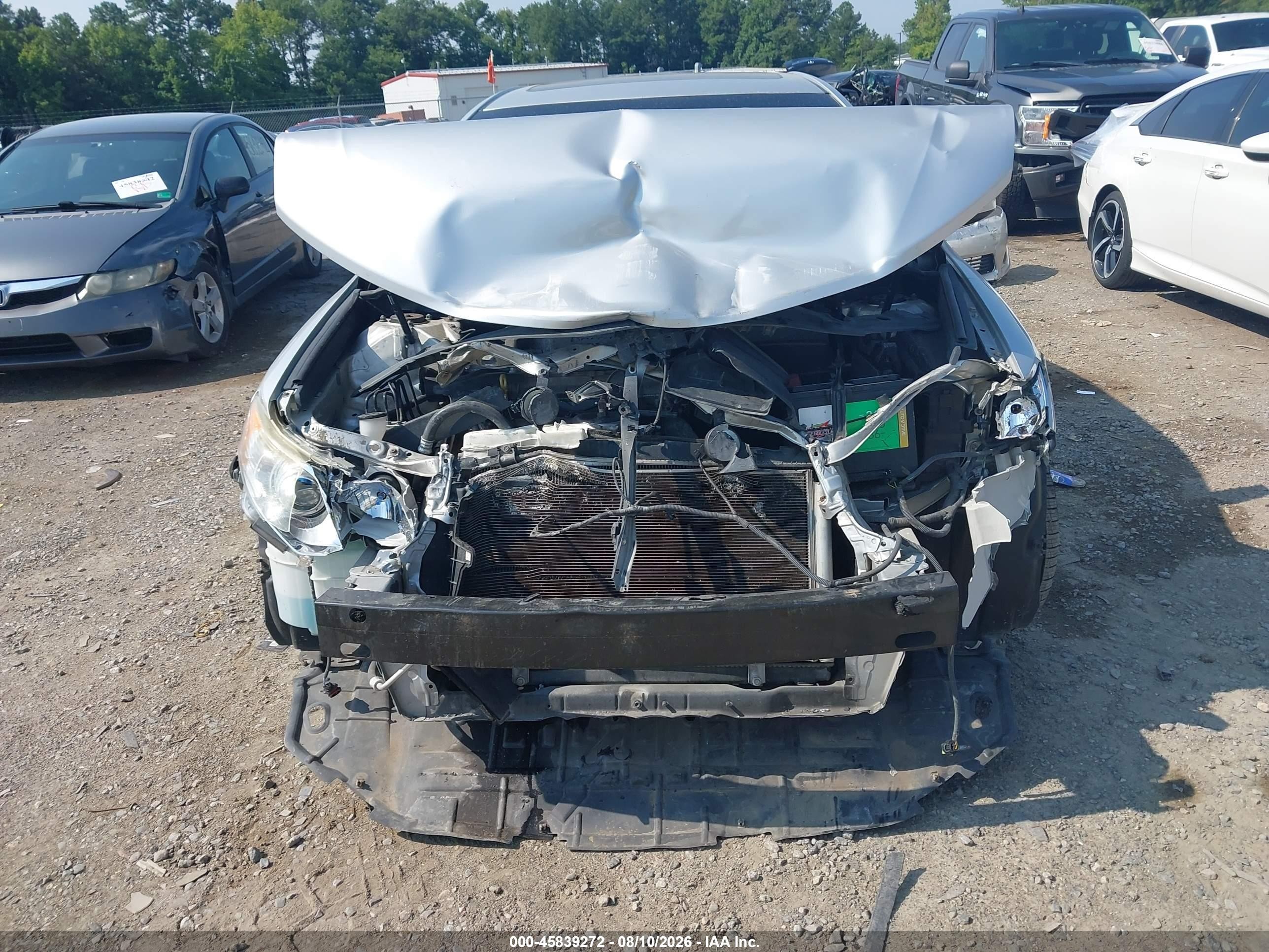 2012 Toyota Camry Xle Серебряный vin: 4T4BF1FK2CR272750