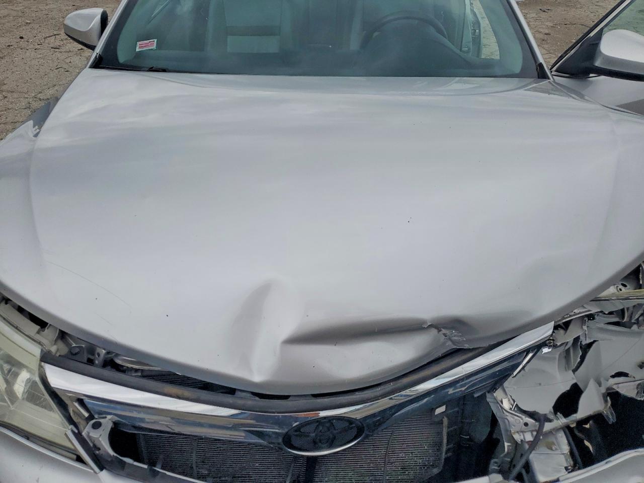 2012 Toyota Camry Xle Серебряный vin: 4T4BF1FK2CR272876