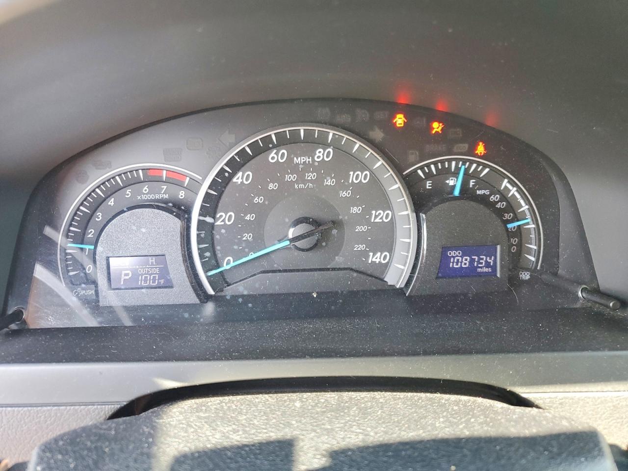 2012 Toyota Camry Le Gray vin: 4T4BF1FK2CR272943