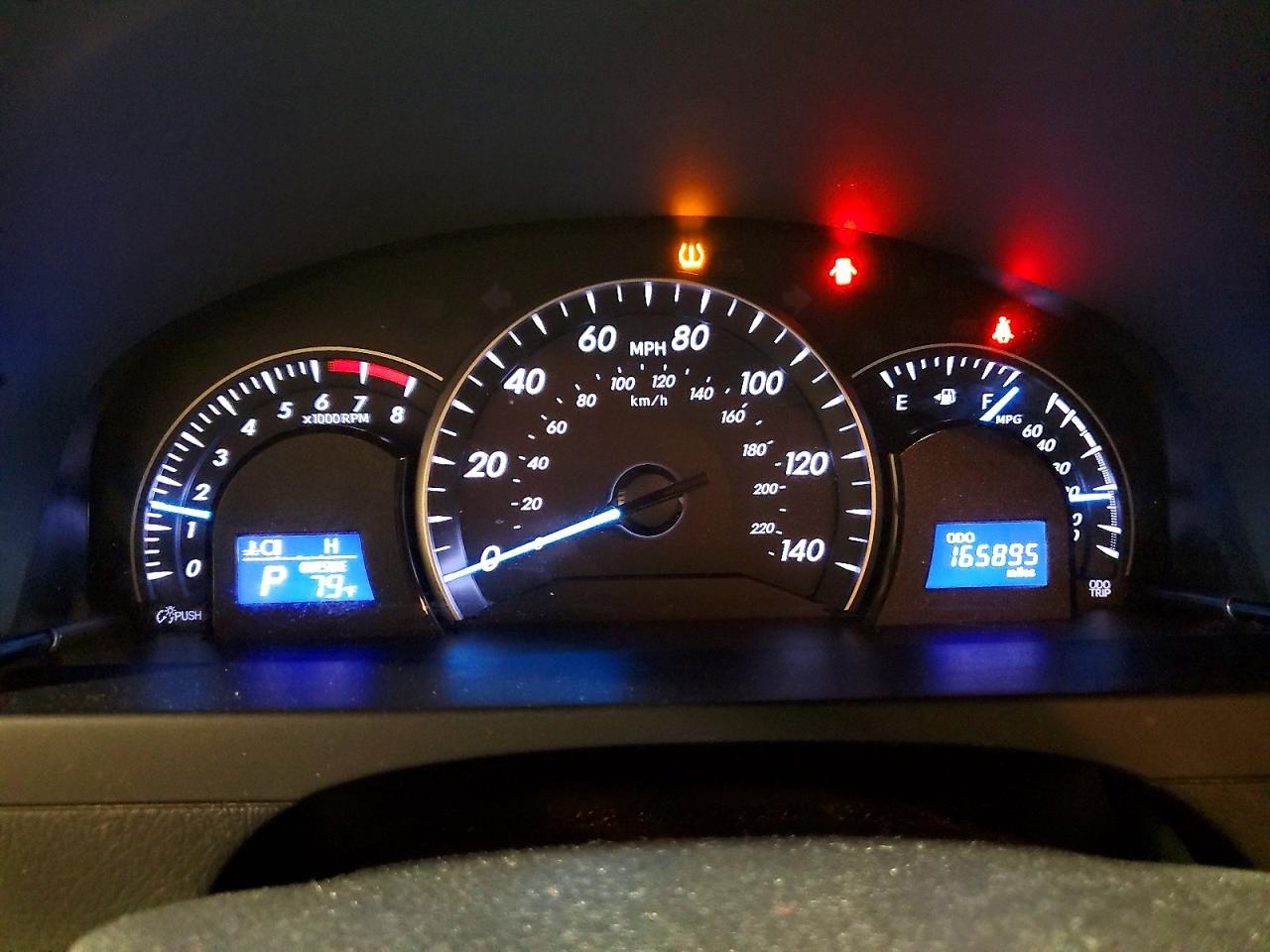 2013 Toyota Camry Le Серый vin: 4T4BF1FK2DR279196
