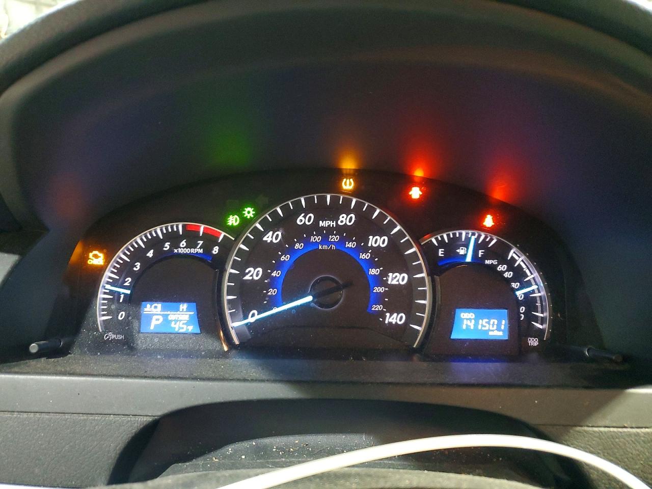 2013 Toyota Camry L Черный vin: 4T4BF1FK2DR283443