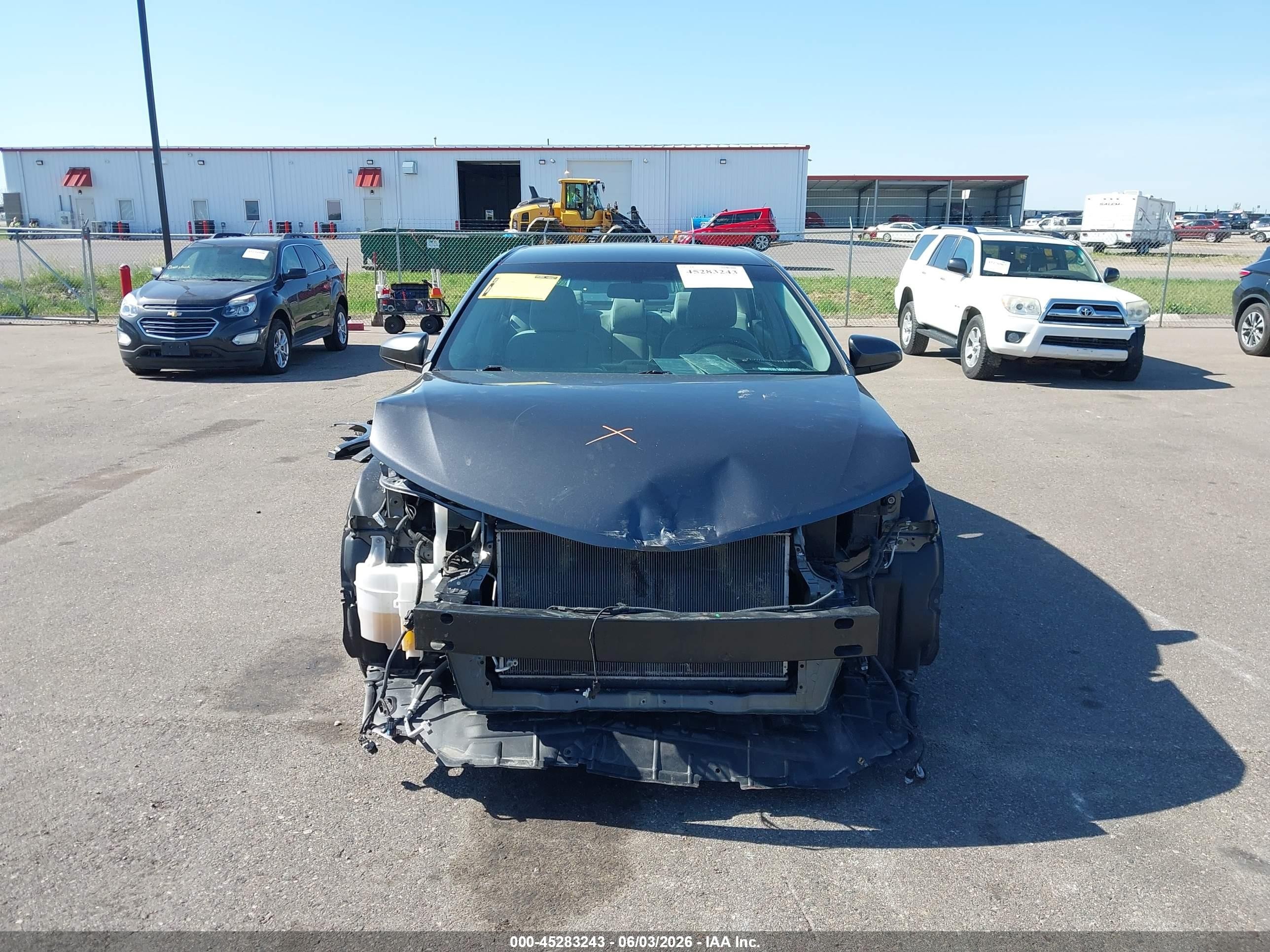 2013 Toyota Camry Le Gray vin: 4T4BF1FK2DR300192