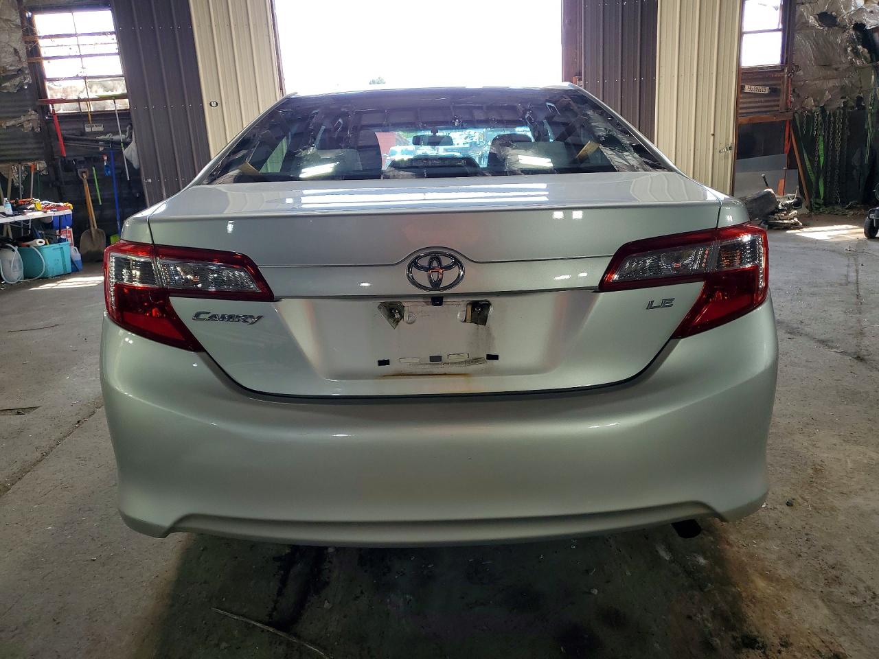 2013 Toyota Camry Le Silver vin: 4T4BF1FK2DR301262