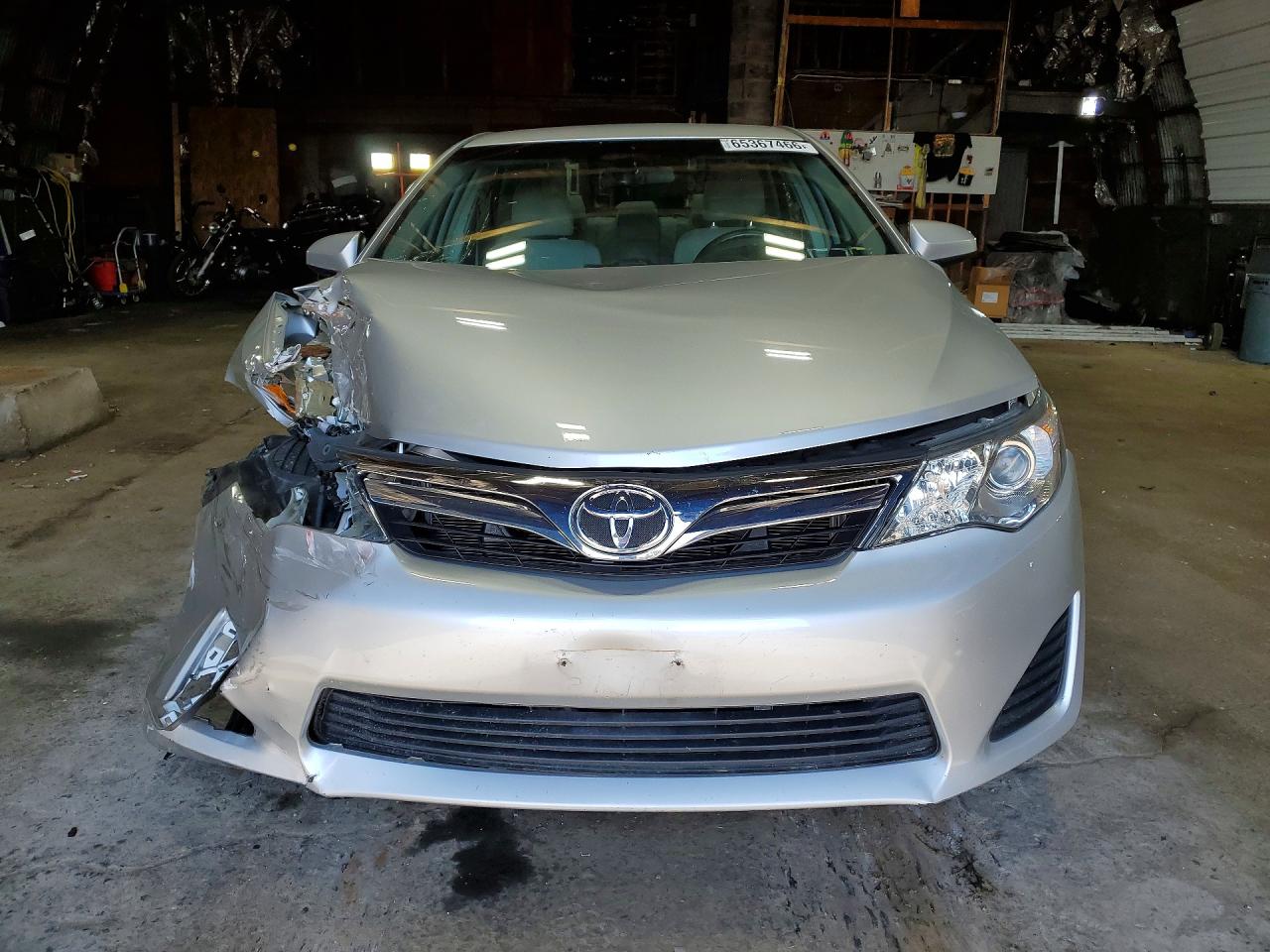 2013 Toyota Camry Le Silver vin: 4T4BF1FK2DR301262
