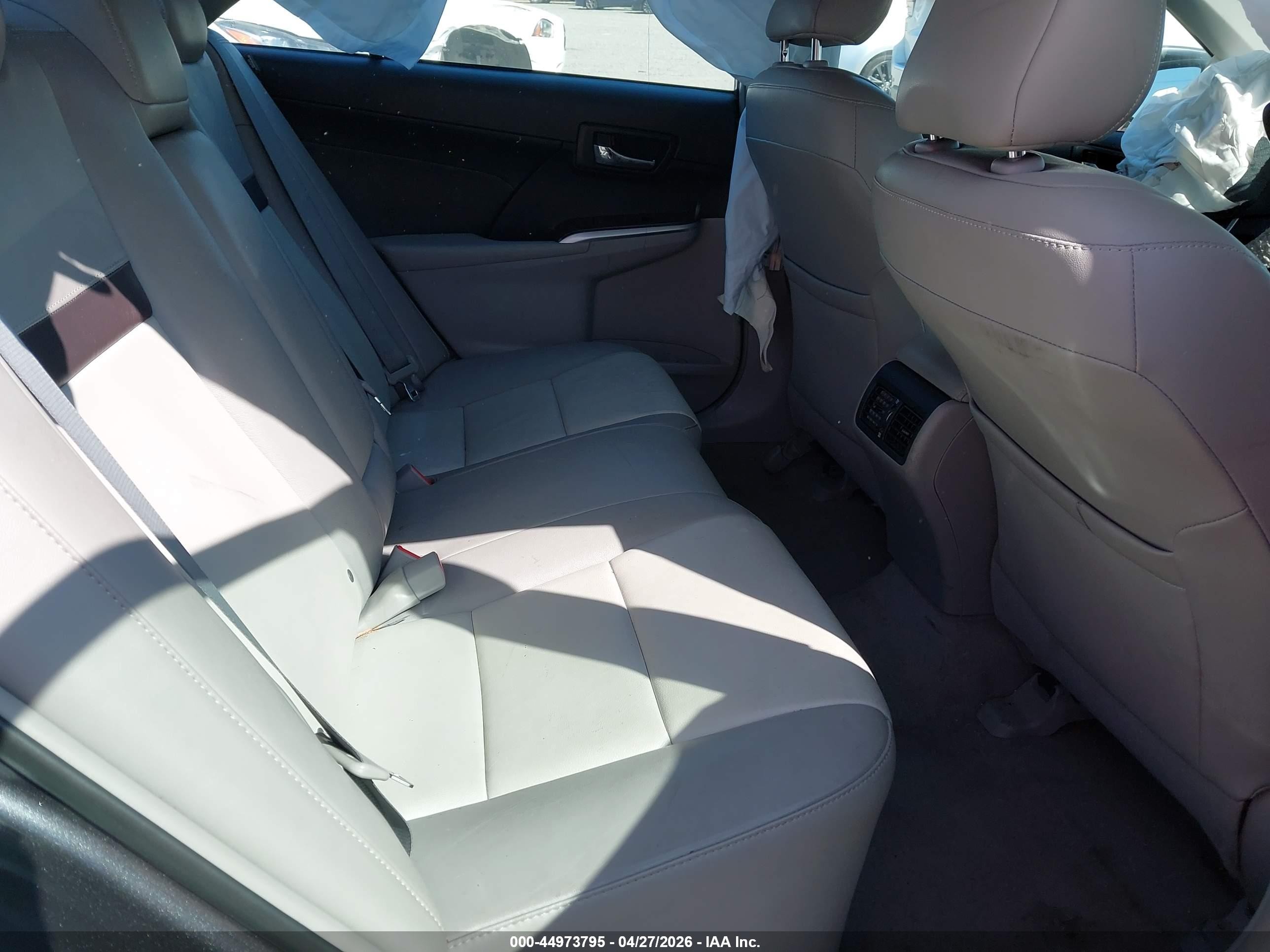 2013 Toyota Camry Xle Gray vin: 4T4BF1FK2DR326663