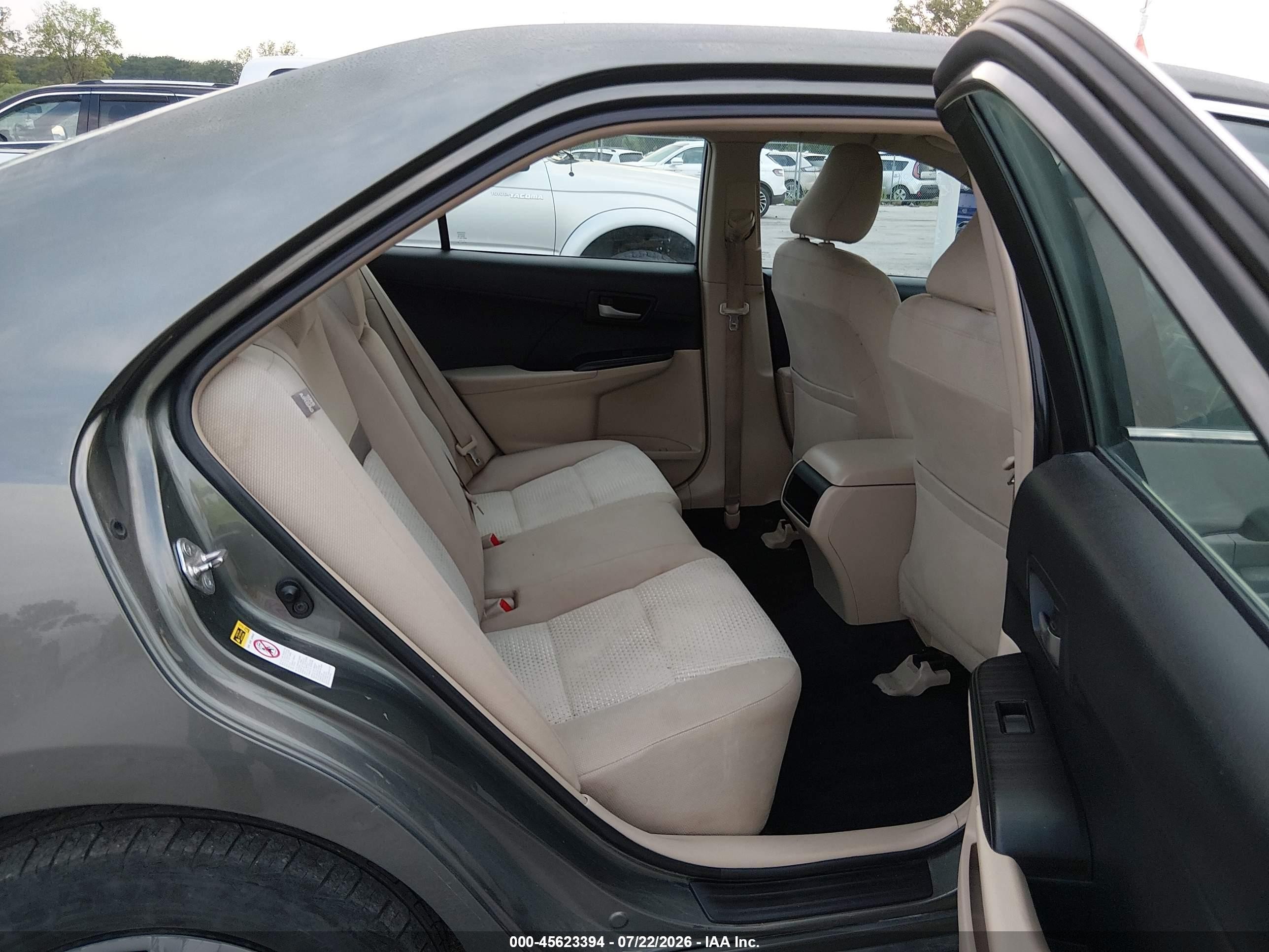 2013 Toyota Camry Le Бордовый vin: 4T4BF1FK2DR330454