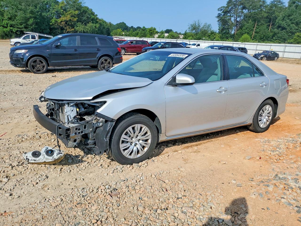 2013 Toyota Camry Le Silver vin: 4T4BF1FK2DR332933