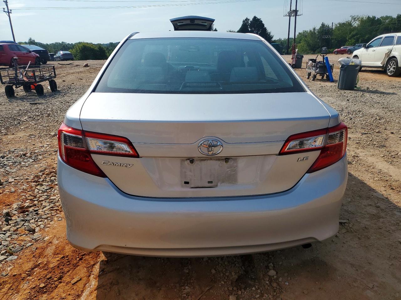 2013 Toyota Camry Le Silver vin: 4T4BF1FK2DR332933