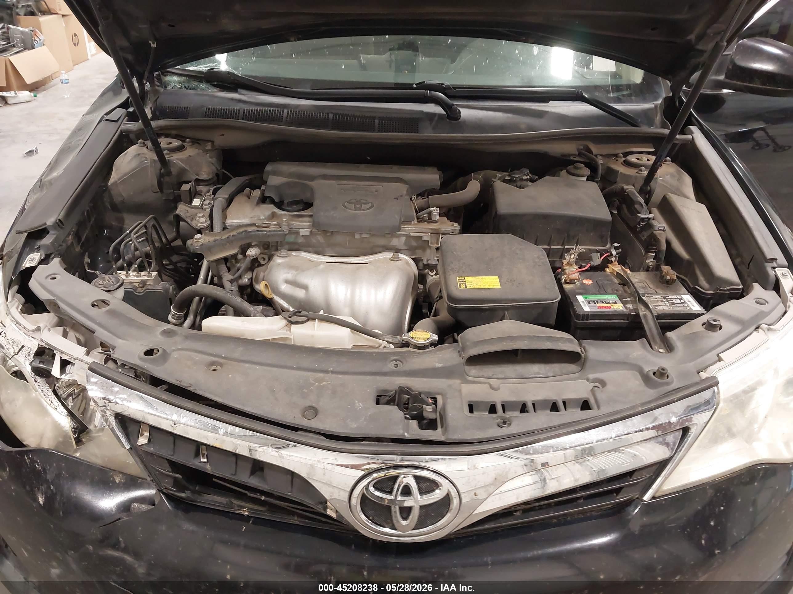 2014 Toyota Camry Le Black vin: 4T4BF1FK2ER337633
