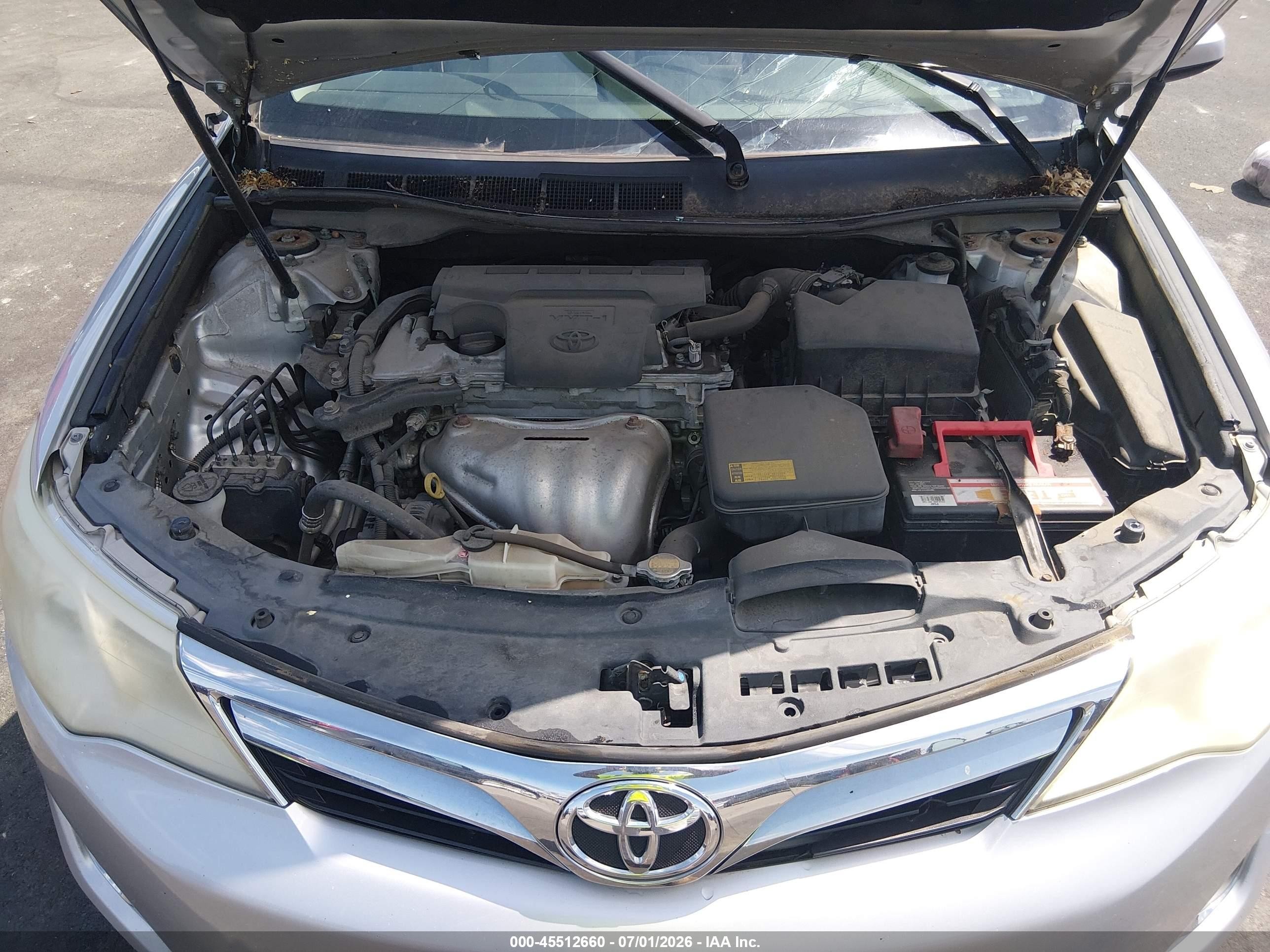 2014 Toyota Camry Xle Silver vin: 4T4BF1FK2ER351418