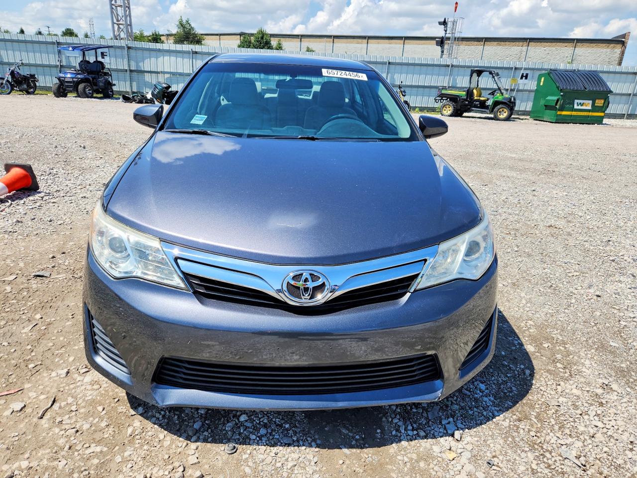 2014 Toyota Camry Le Серый vin: 4T4BF1FK2ER359387