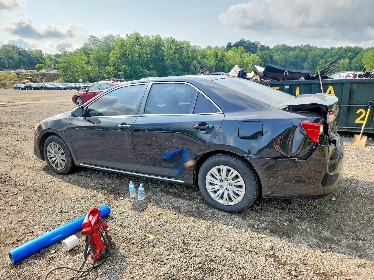 2014 Toyota Camry Le Black vin: 4T4BF1FK2ER373709