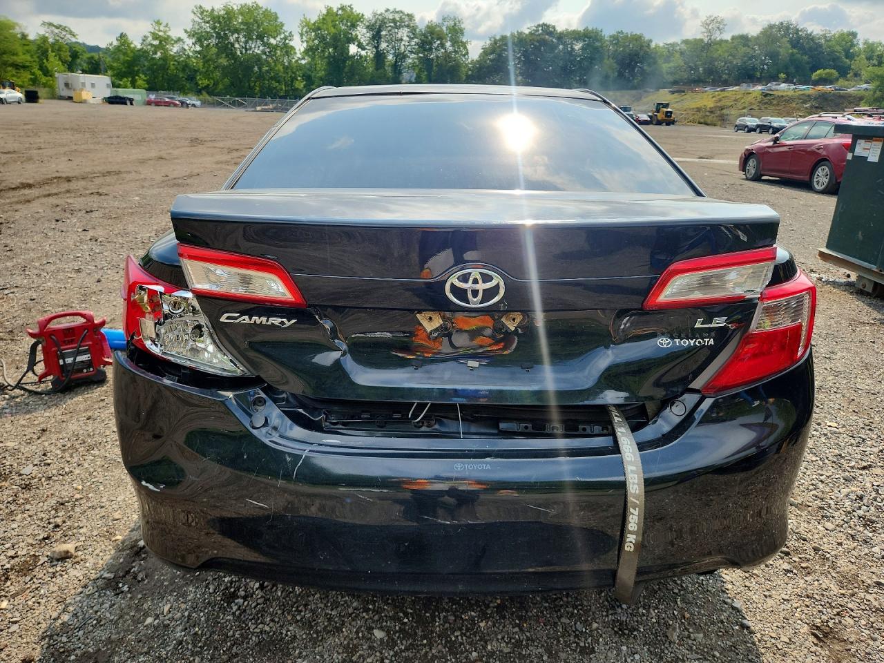 2014 Toyota Camry Le Black vin: 4T4BF1FK2ER373709
