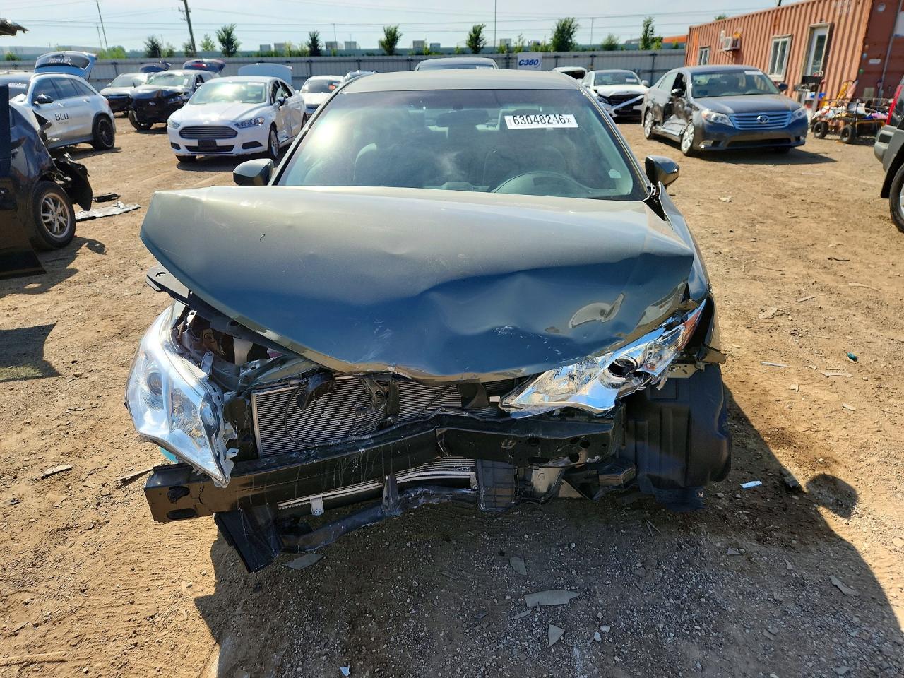 2014 Toyota Camry Le Gray vin: 4T4BF1FK2ER379137
