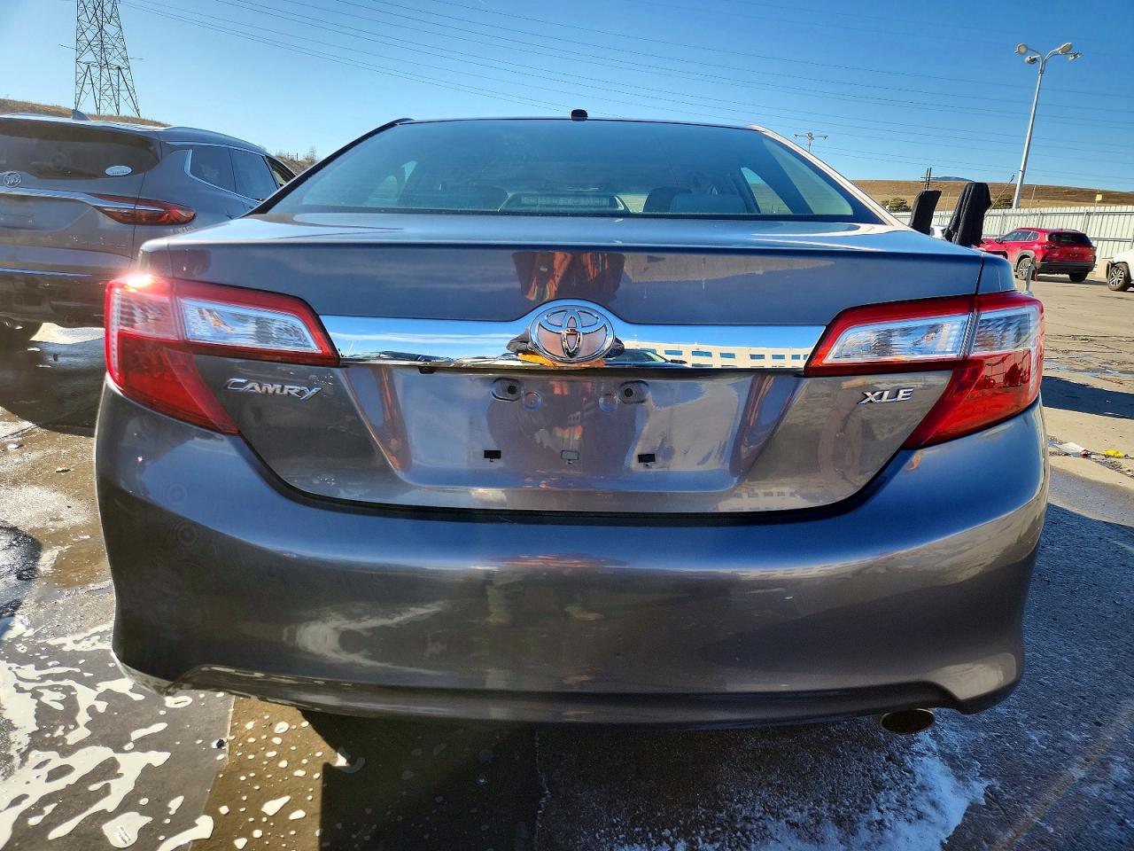 2014 Toyota Camry Xle Gray vin: 4T4BF1FK2ER380319