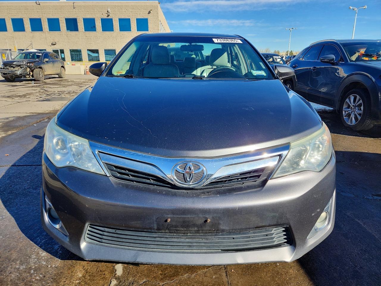 2014 Toyota Camry Xle Gray vin: 4T4BF1FK2ER380319