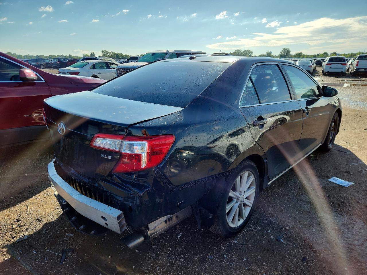 2014 Toyota Camry Xle Black vin: 4T4BF1FK2ER388310