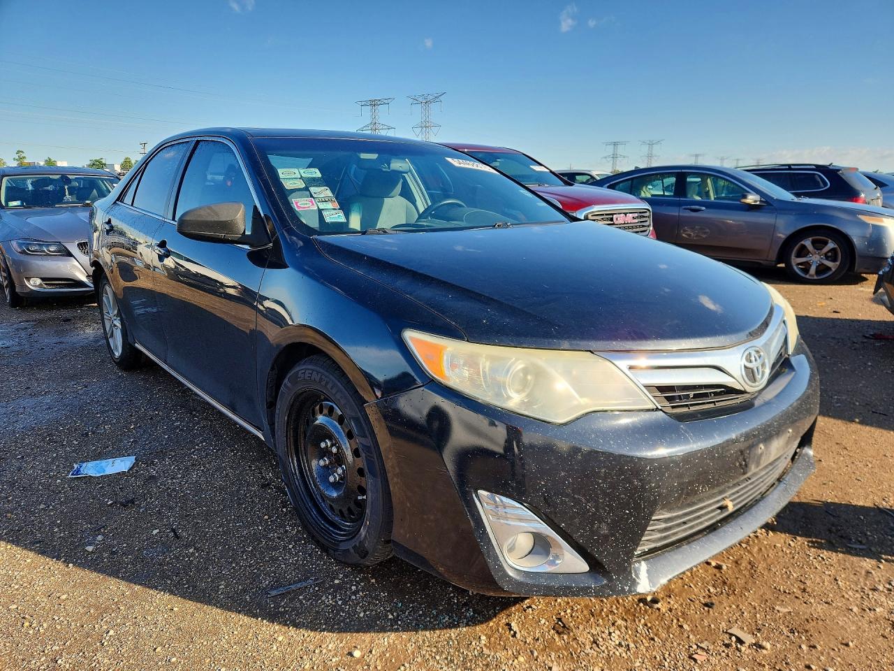 2014 Toyota Camry Xle Black vin: 4T4BF1FK2ER388310