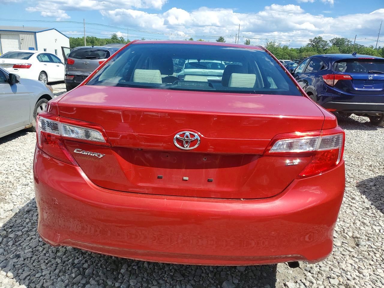 2014 Toyota Camry Le Red vin: 4T4BF1FK2ER406112