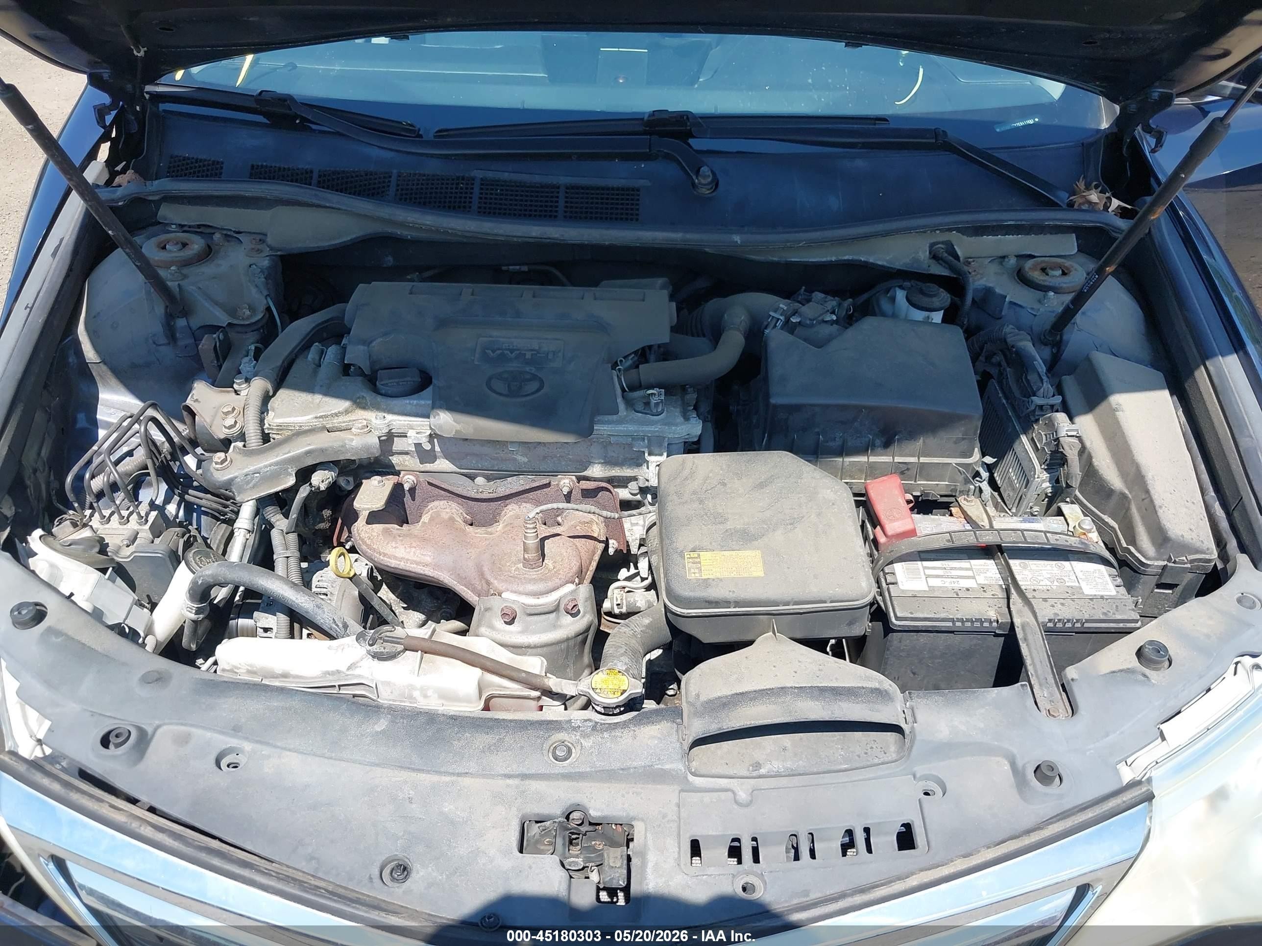 2014 Toyota Camry Le Синий vin: 4T4BF1FK2ER411682