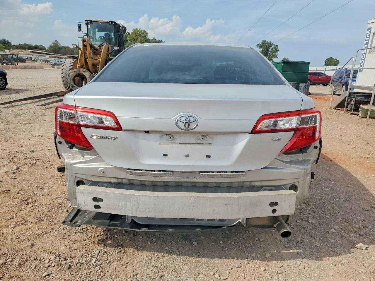 2014 Toyota Camry Le Silver vin: 4T4BF1FK2ER416624