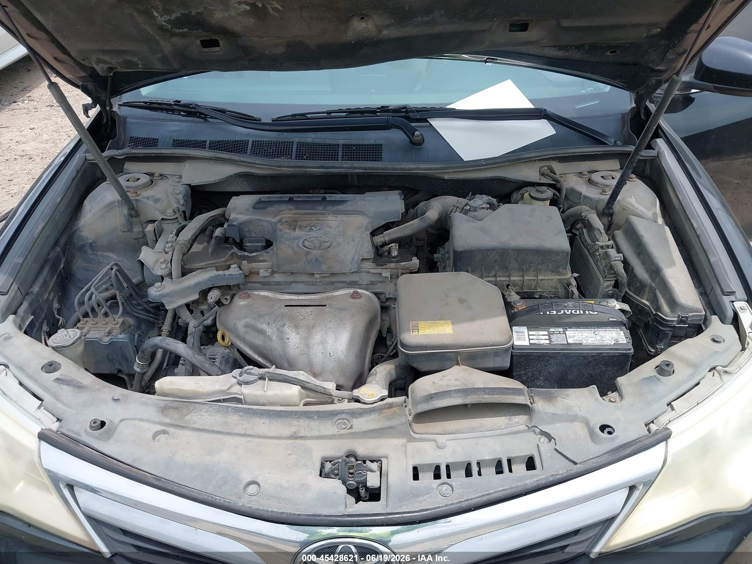 2014 Toyota Camry Xle Black vin: 4T4BF1FK2ER417532