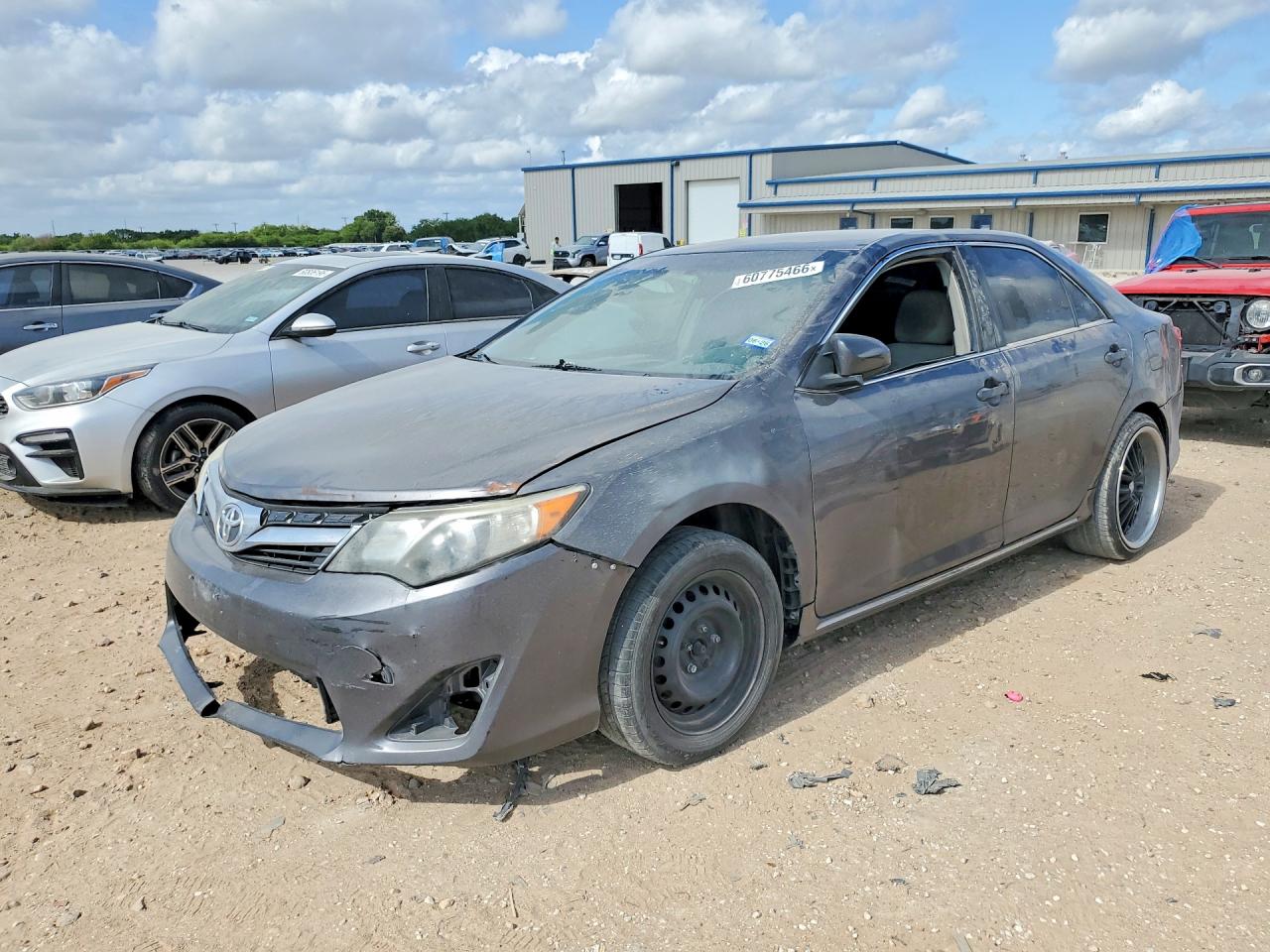 2014 Toyota Camry Le Gray vin: 4T4BF1FK2ER427297