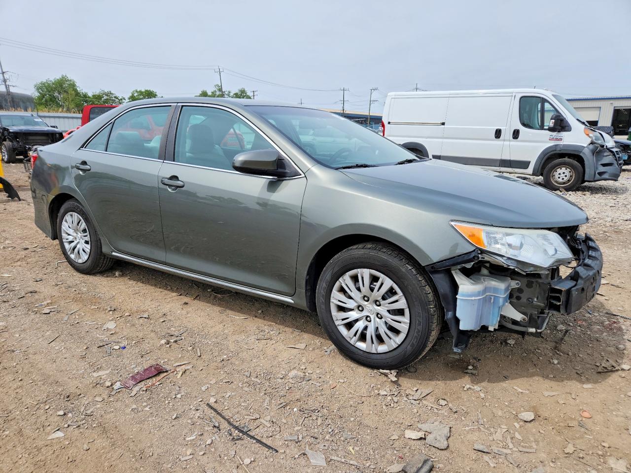 2014 Toyota Camry Le Gray vin: 4T4BF1FK2ER436503