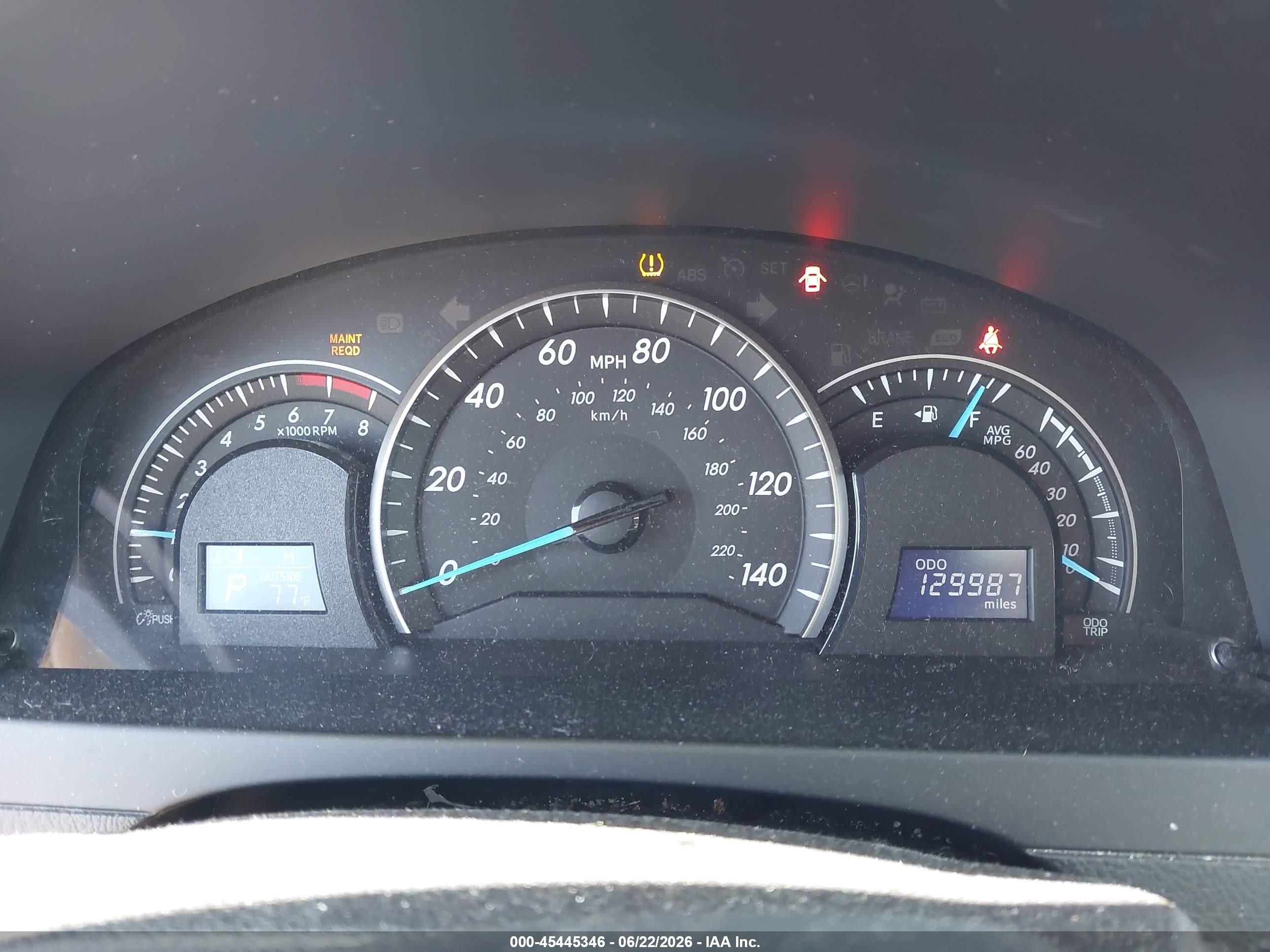 2014 Toyota Camry Le Серый vin: 4T4BF1FK2ER440941