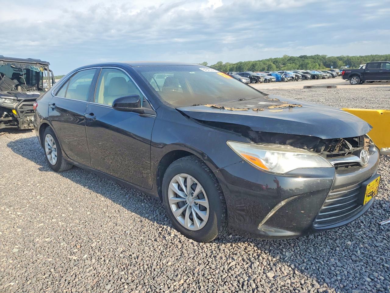 2015 Toyota Camry Le Black vin: 4T4BF1FK2FR448717