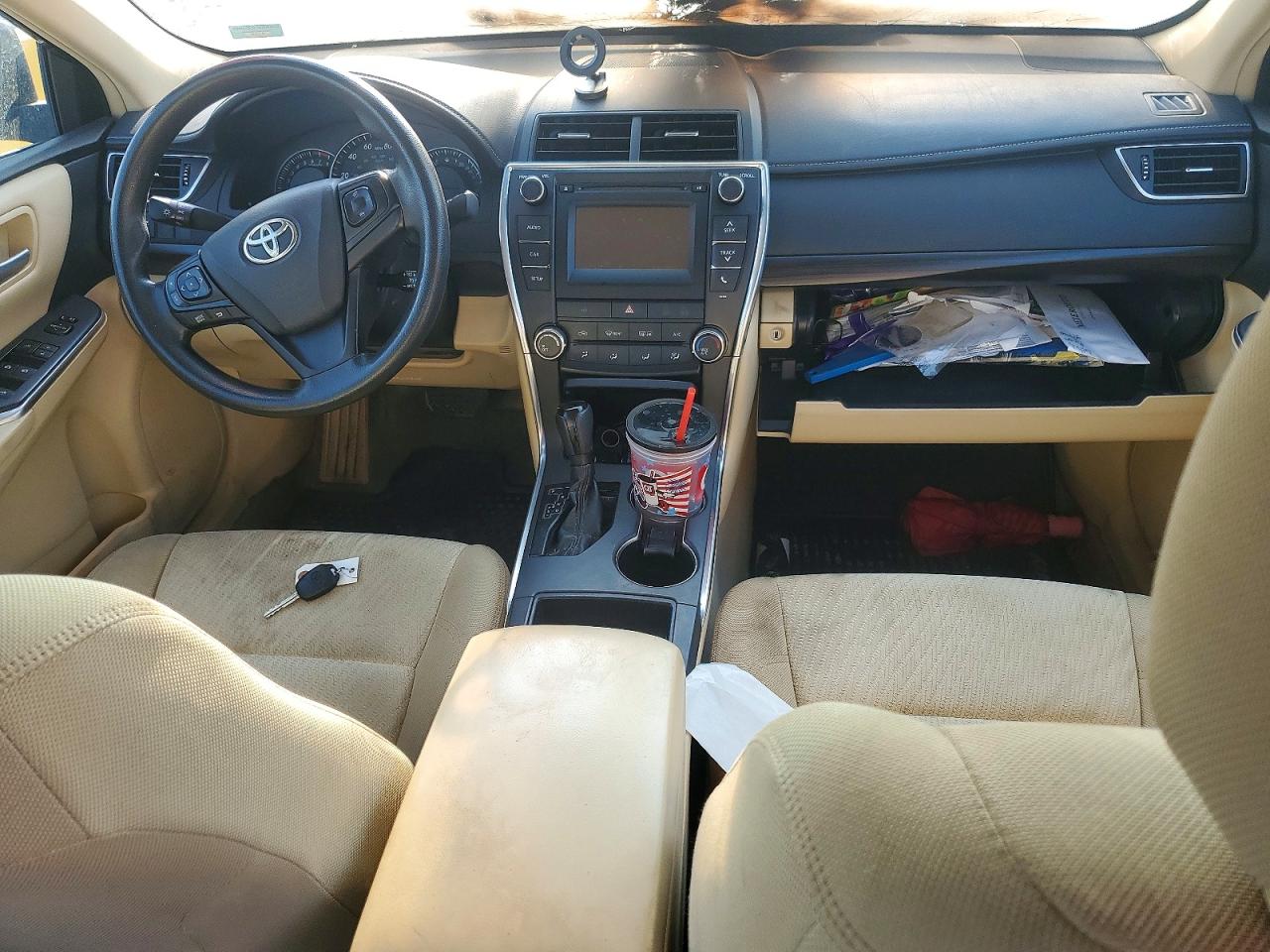 2015 Toyota Camry Le Black vin: 4T4BF1FK2FR448717