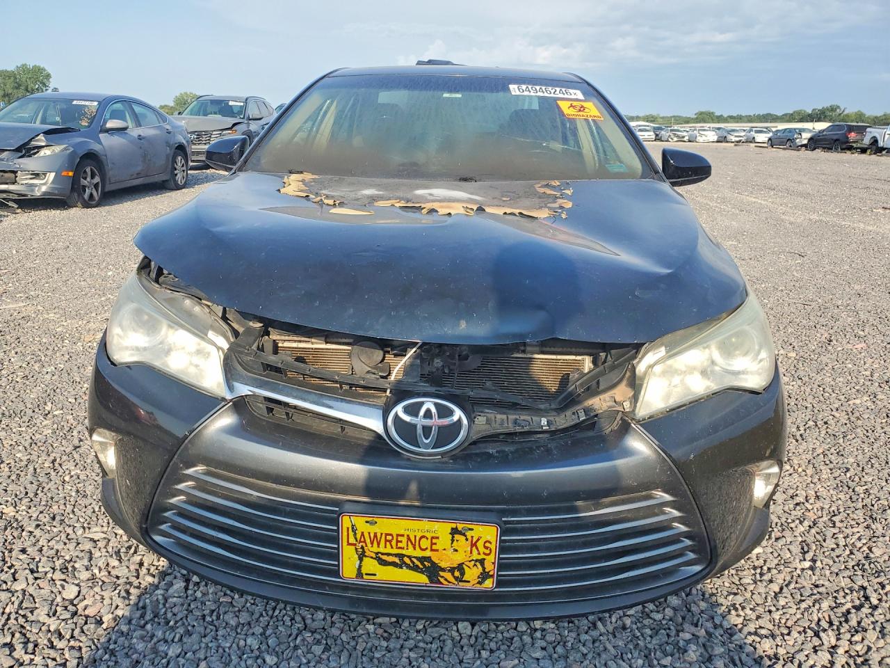 2015 Toyota Camry Le Black vin: 4T4BF1FK2FR448717