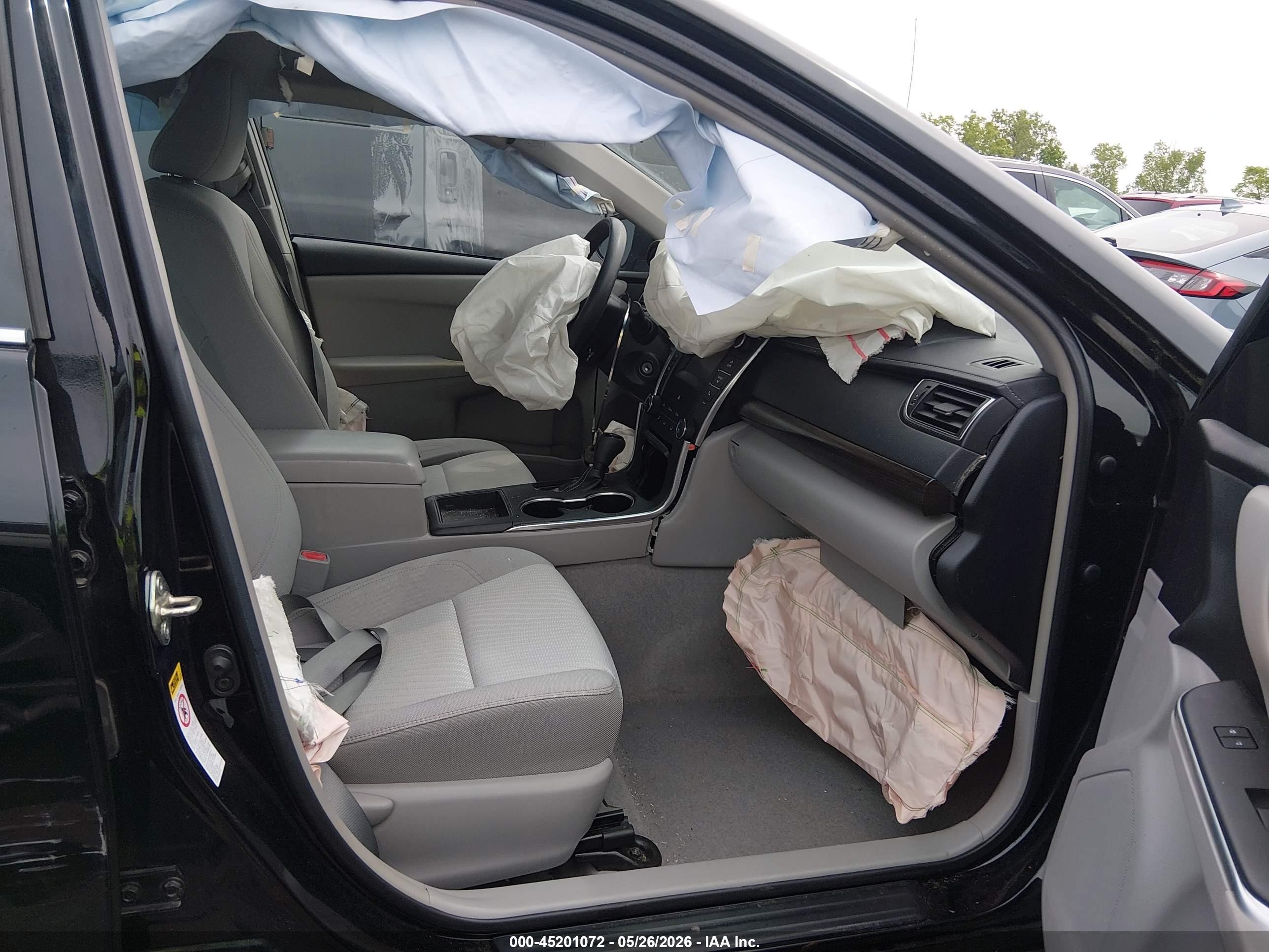 2015 Toyota Camry Le Black vin: 4T4BF1FK2FR448927